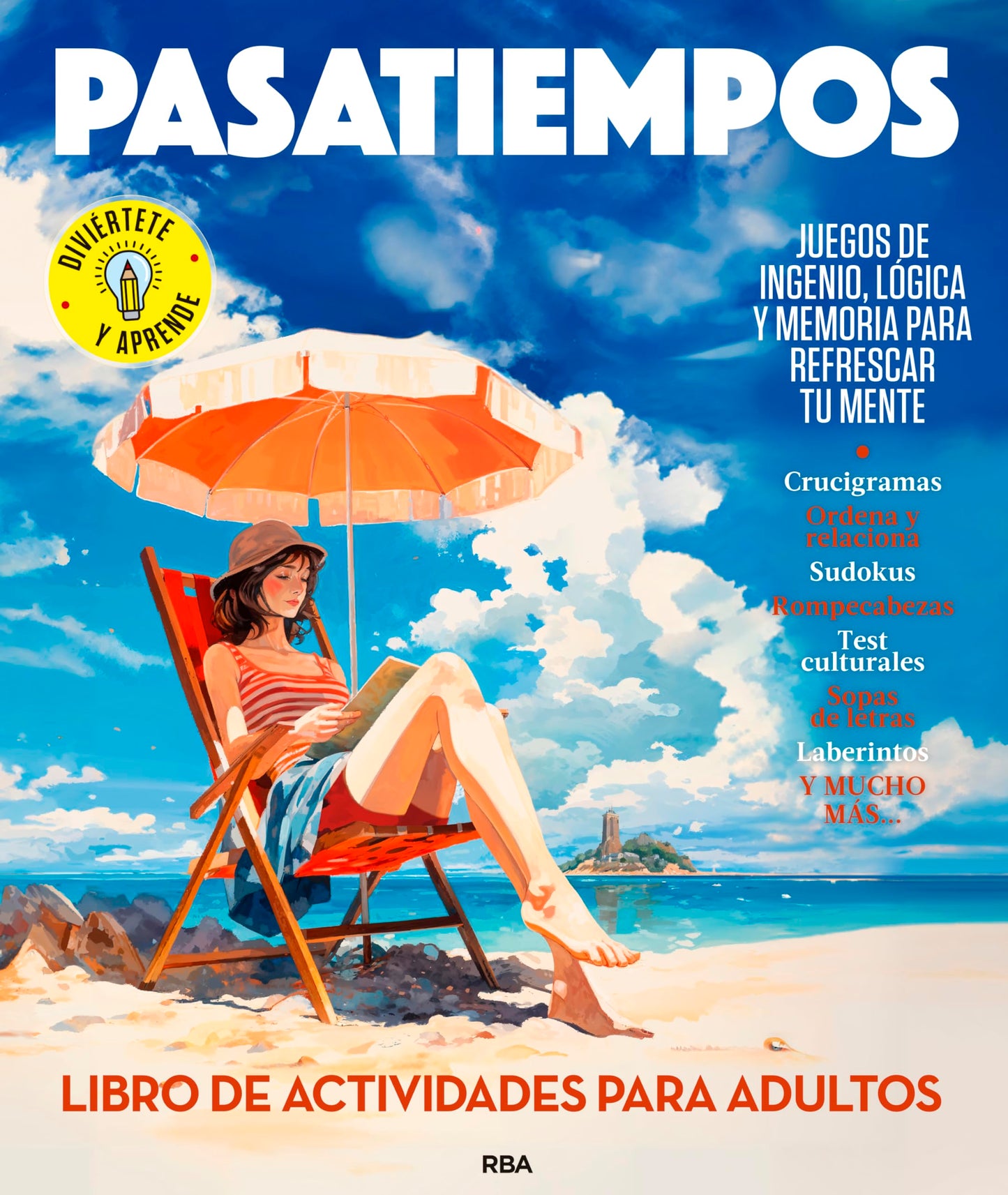 Libro: Pasatiempos 2024: Libro de actividades para adultos (Cultura y Ocio)