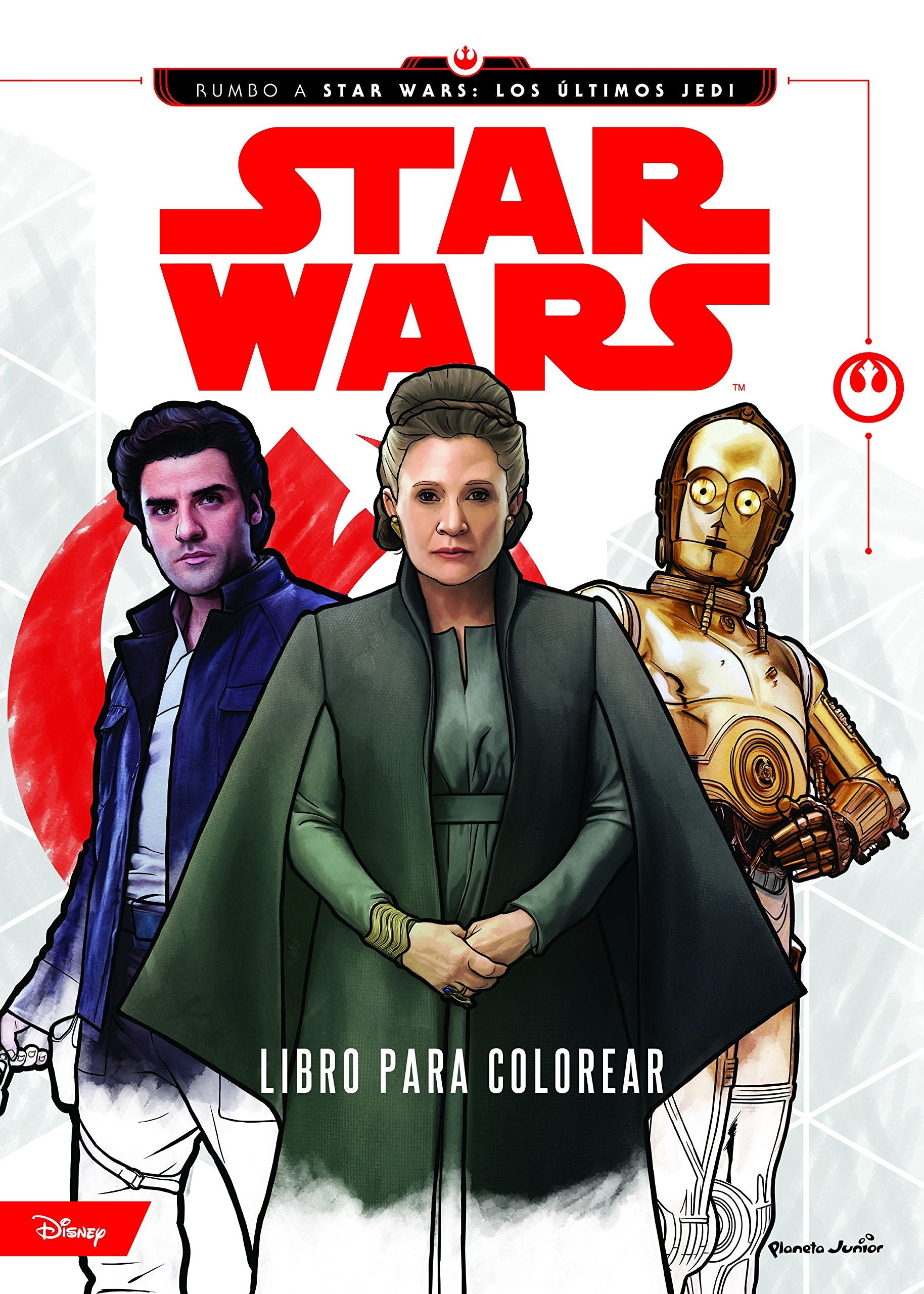 Libro: Star Wars. Rumbo a los últimos Jedi. Libro para colorear