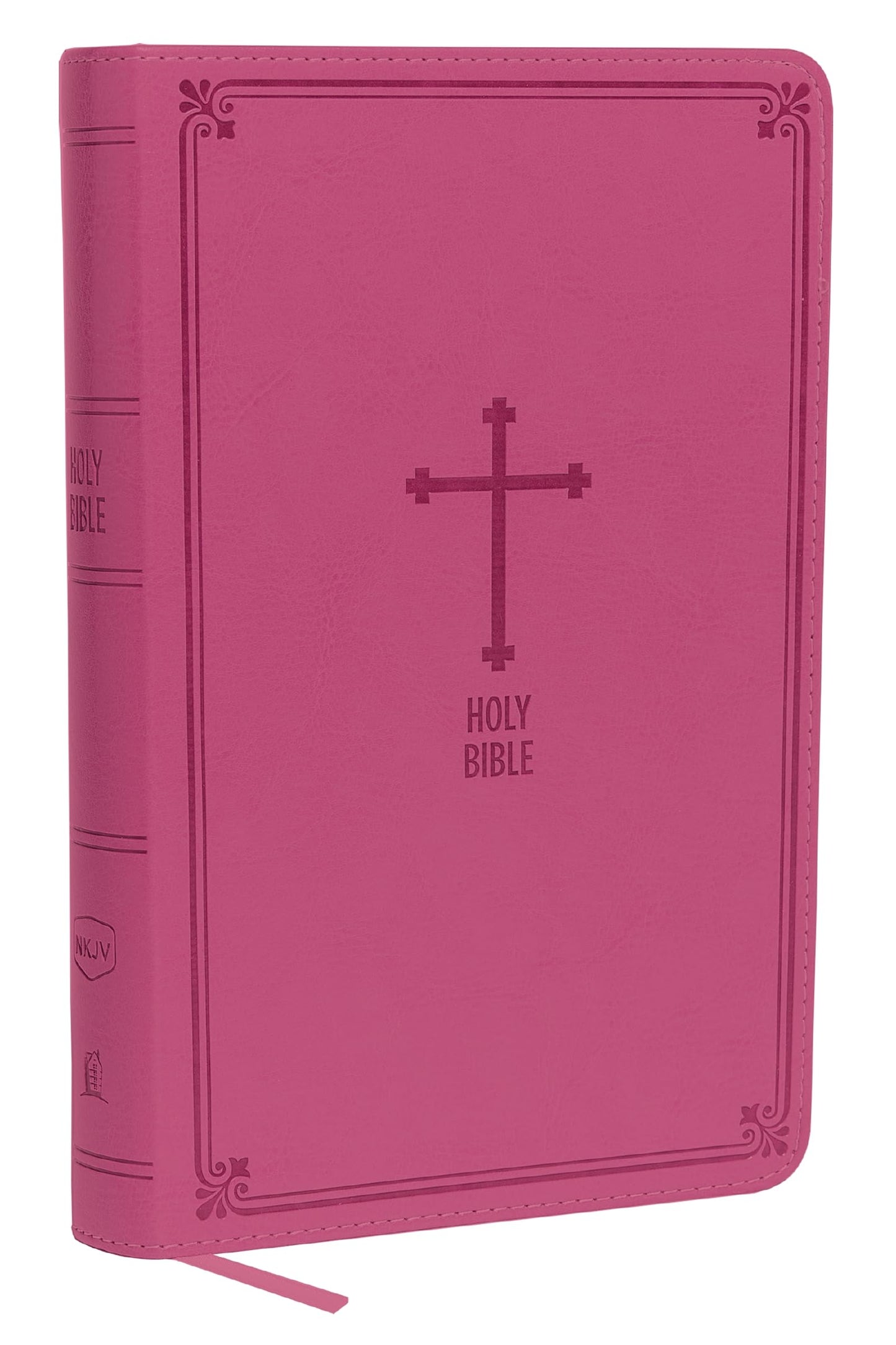 Libro: NKJV, Deluxe Gift Bible, Leathersoft, Pink, Red Letter, Comfort Print: Holy Bible, New King James Version