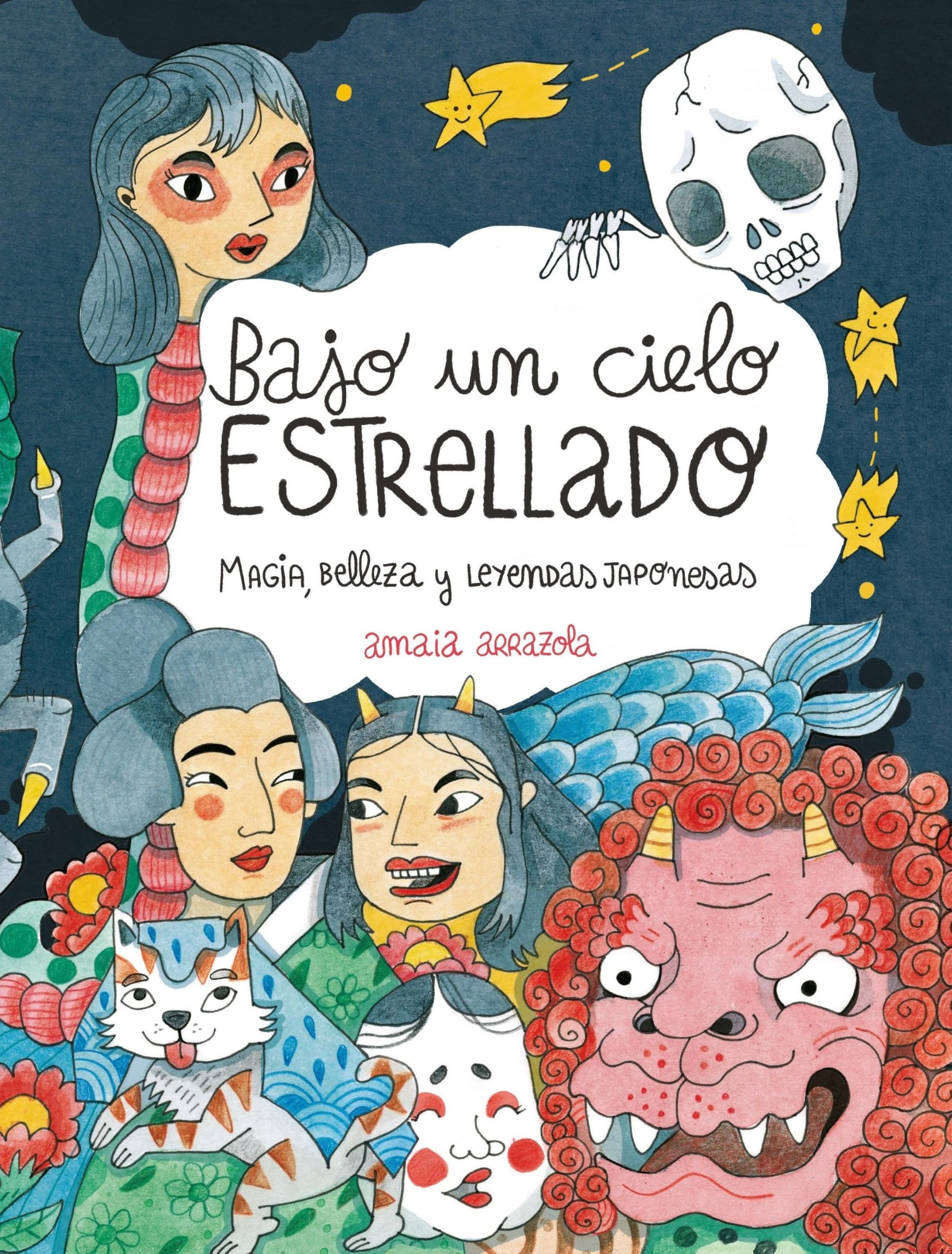 Libro: Bajo un cielo estrellado: Magia, belleza y leyendas japonesas (Ilustración)