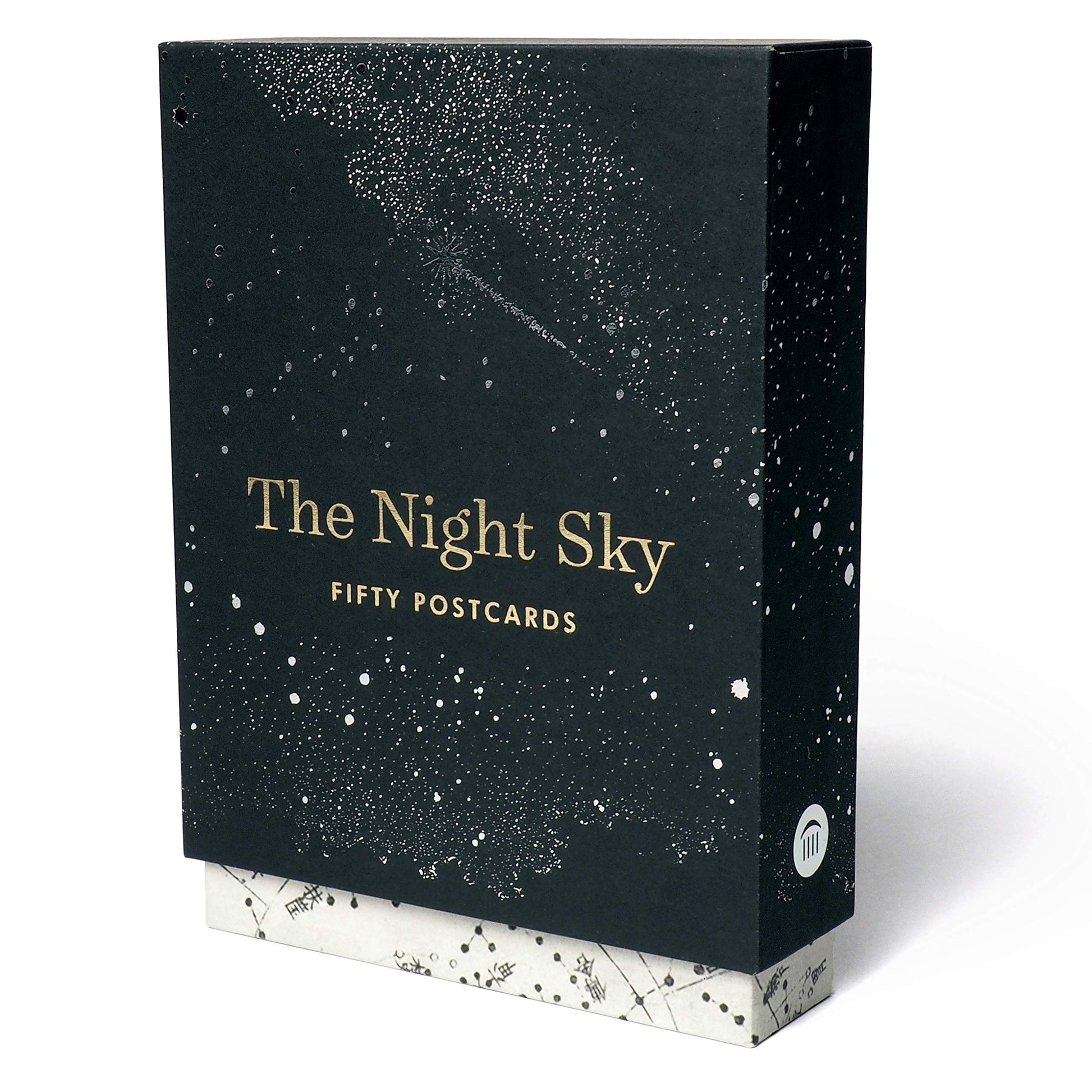 Libro: The Night Sky: Fifty Postcards (50 designs; archival images, NASA ephemera, photographs, and more in a gold foil stamped keepsake box;): 50 Postcards