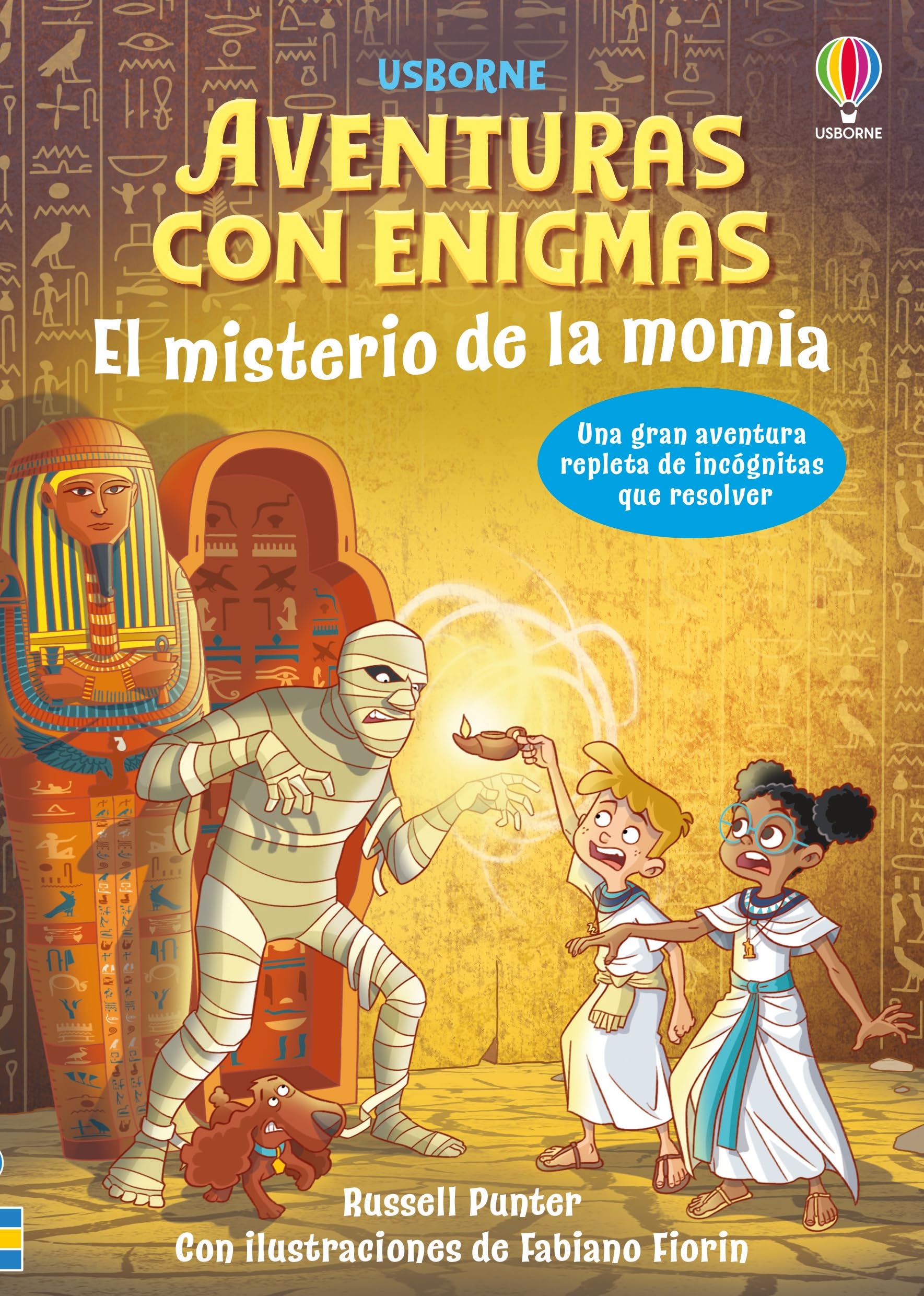 Libro: El misterio de la momia (Aventuras con enigmas)