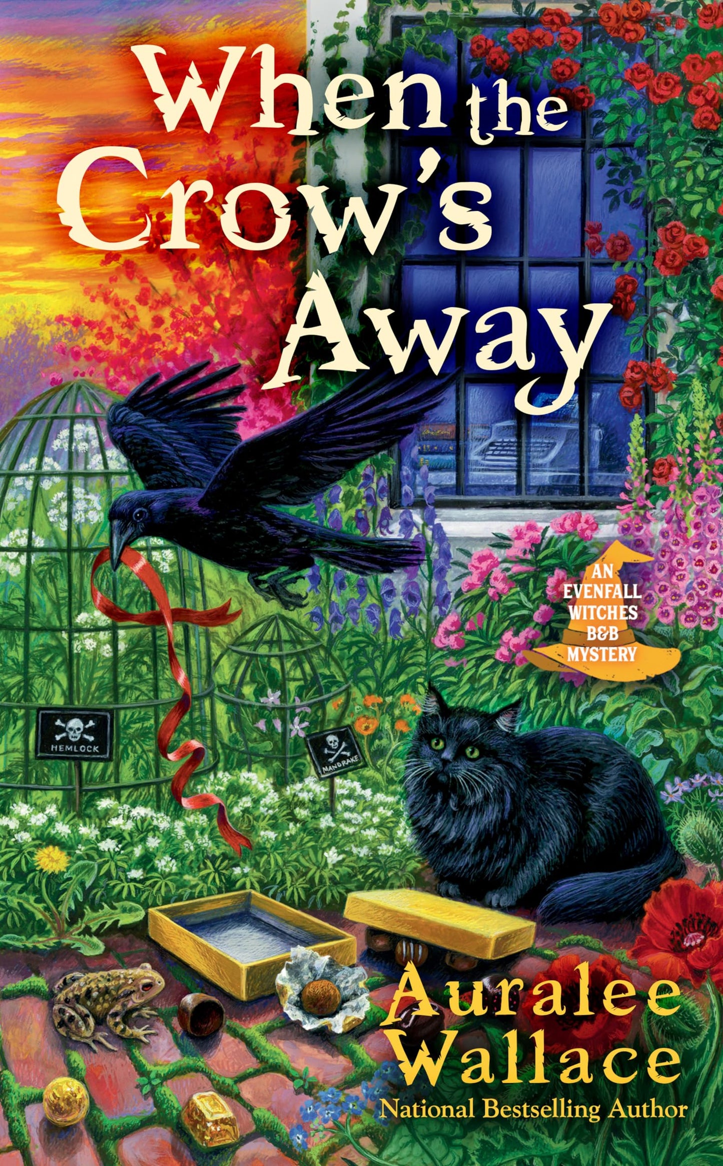 Libro: When the Crow's Away (An Evenfall Witches B&B Mystery)
