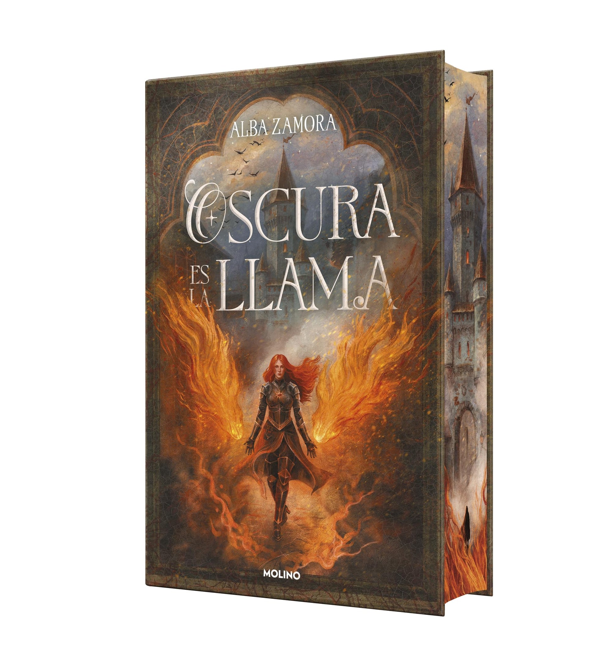 Libro: Oscura es la llama (edición limitada con cantos tintados) (Ficción)