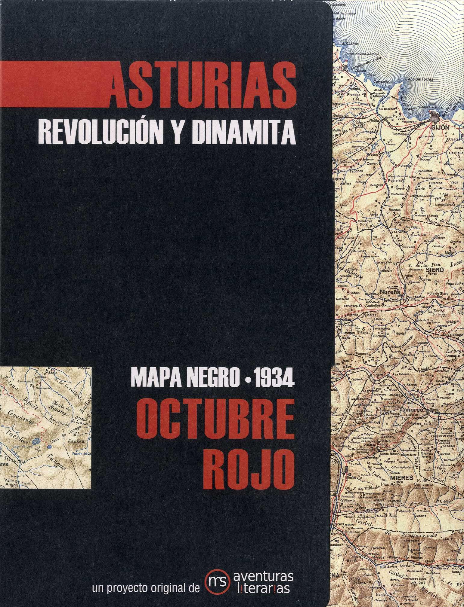 Libro: Asturias. Octubre rojo: Mapa negro 1934