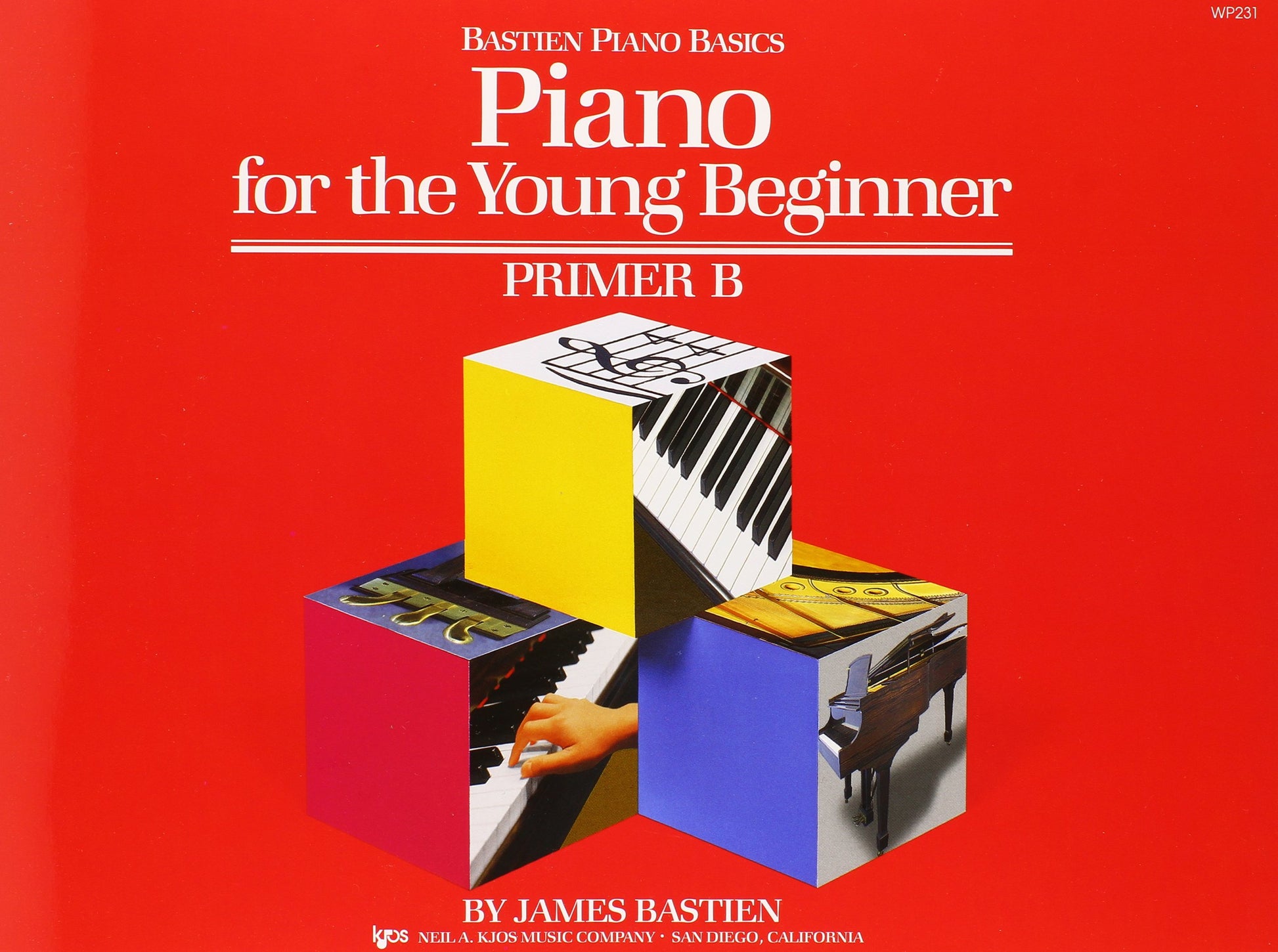 Libro: Piano for the Young Beginner Primer B (Bastien Piano Basics)