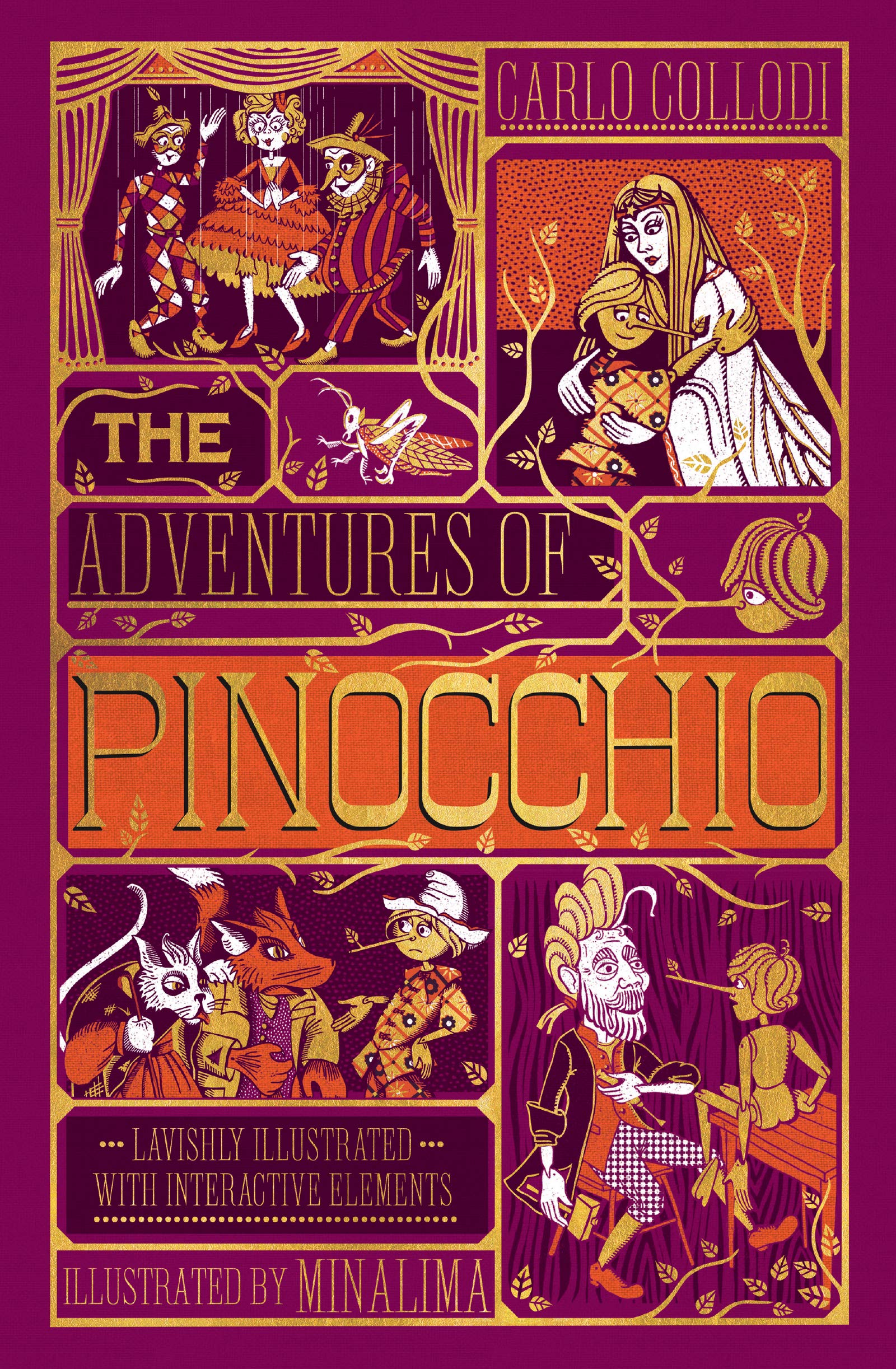 Libro: The Adventures of Pinocchio (MinaLima Edition): (Ilustrated with Interactive Elements)