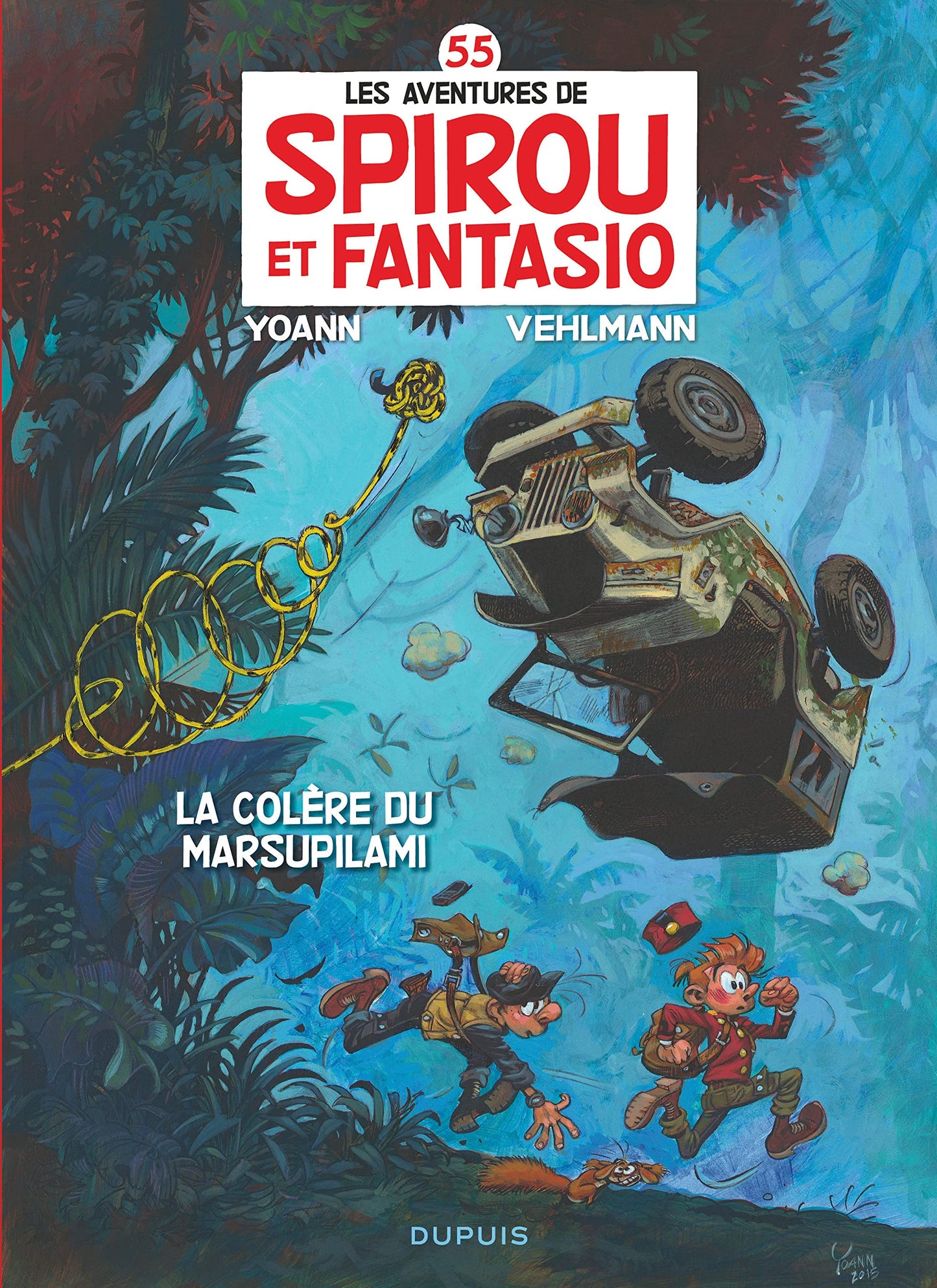 Libro: Spirou et Fantasio - Tome 55 - La colère du Marsupilami