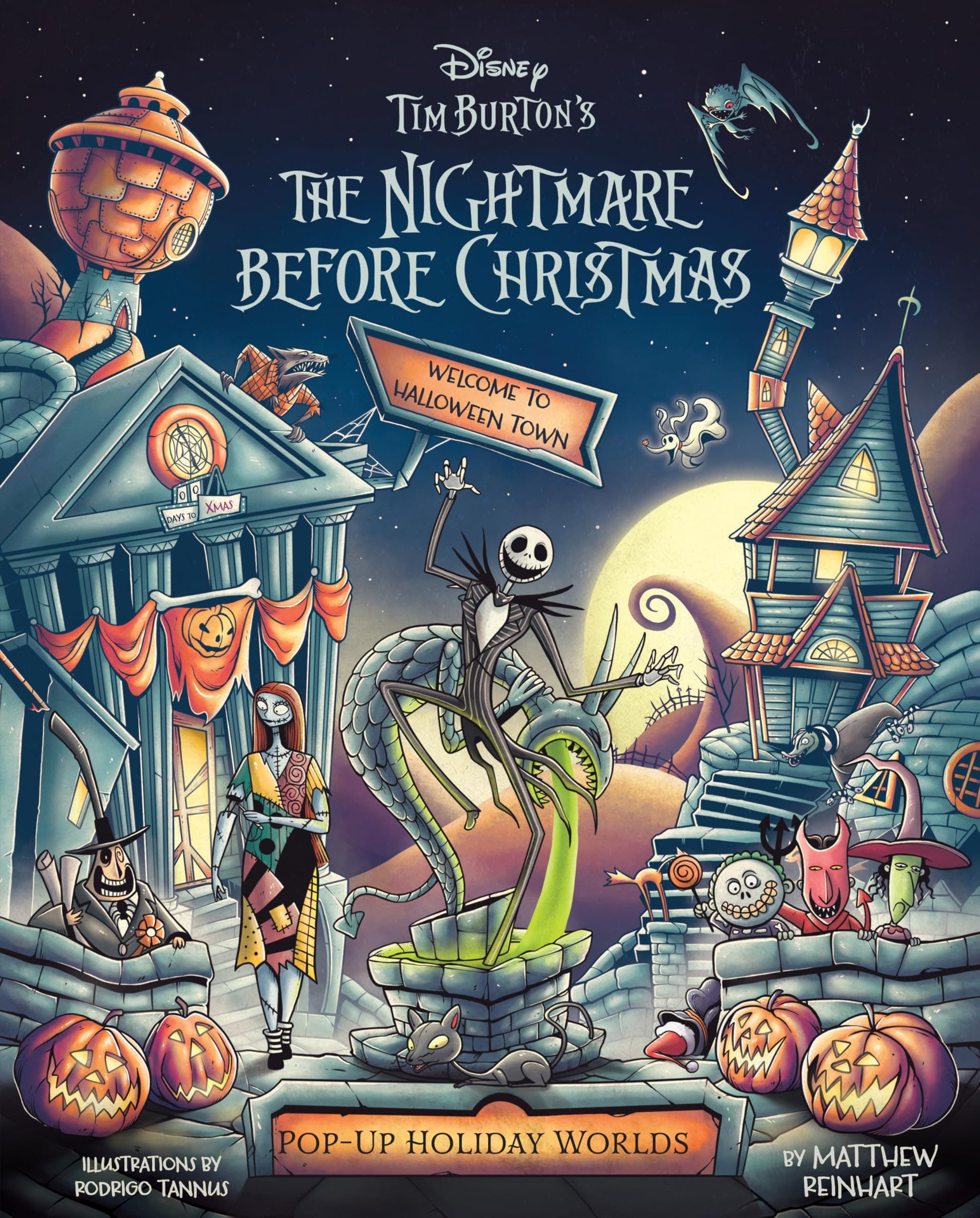 Libro: The Nightmare Before Christmas: Pop-Up Holiday Worlds