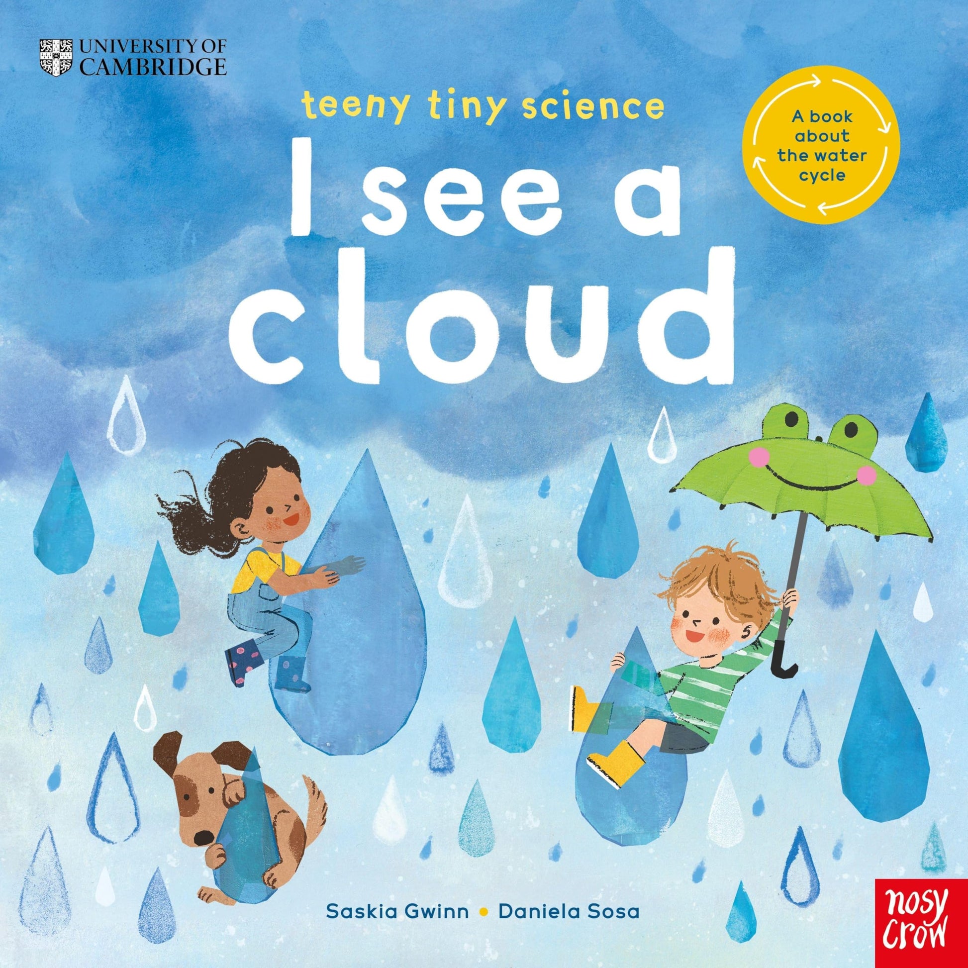 Libro: University of Cambridge: Teeny Tiny Science: I See a Cloud: A book about the water cycle