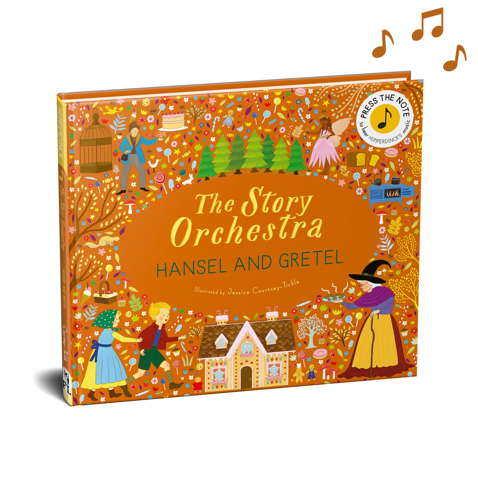 Libro: The Story Orchestra: Hansel and Gretel: Press the note to hear Humperdinck's music