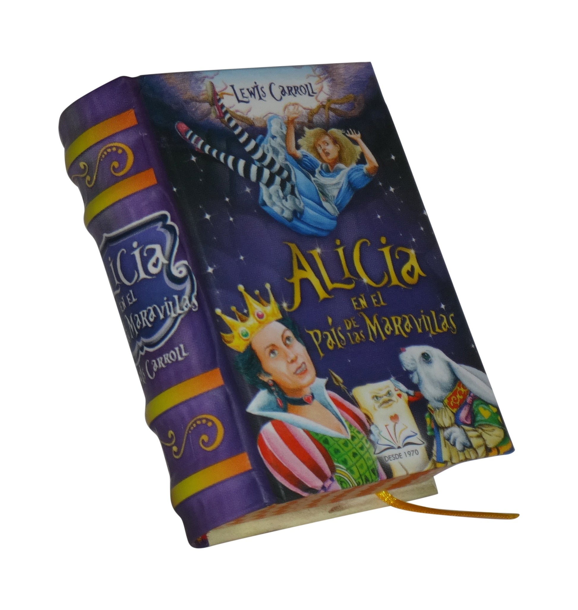 Libro: Alicia En El Pais De Las Maravillas ( Ilustrada ). Minilibro
