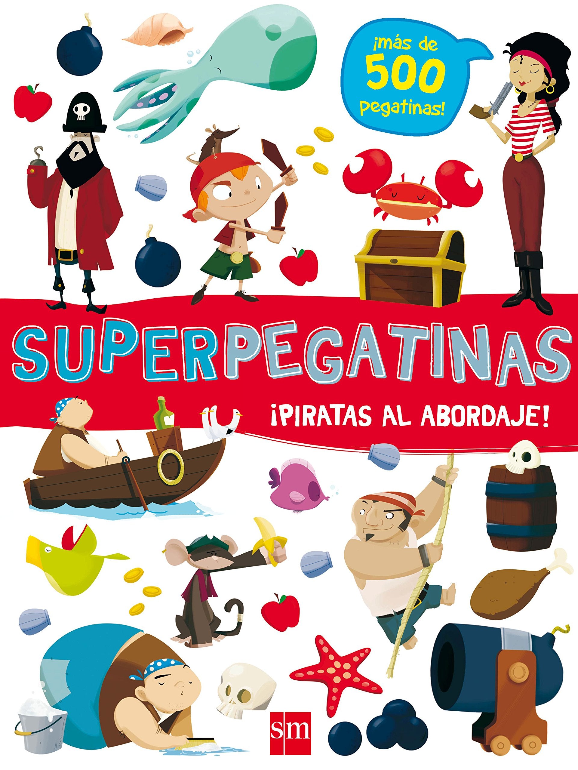 Libro: Superpegatinas¡ piratas al abordaje! (Pegatinas)
