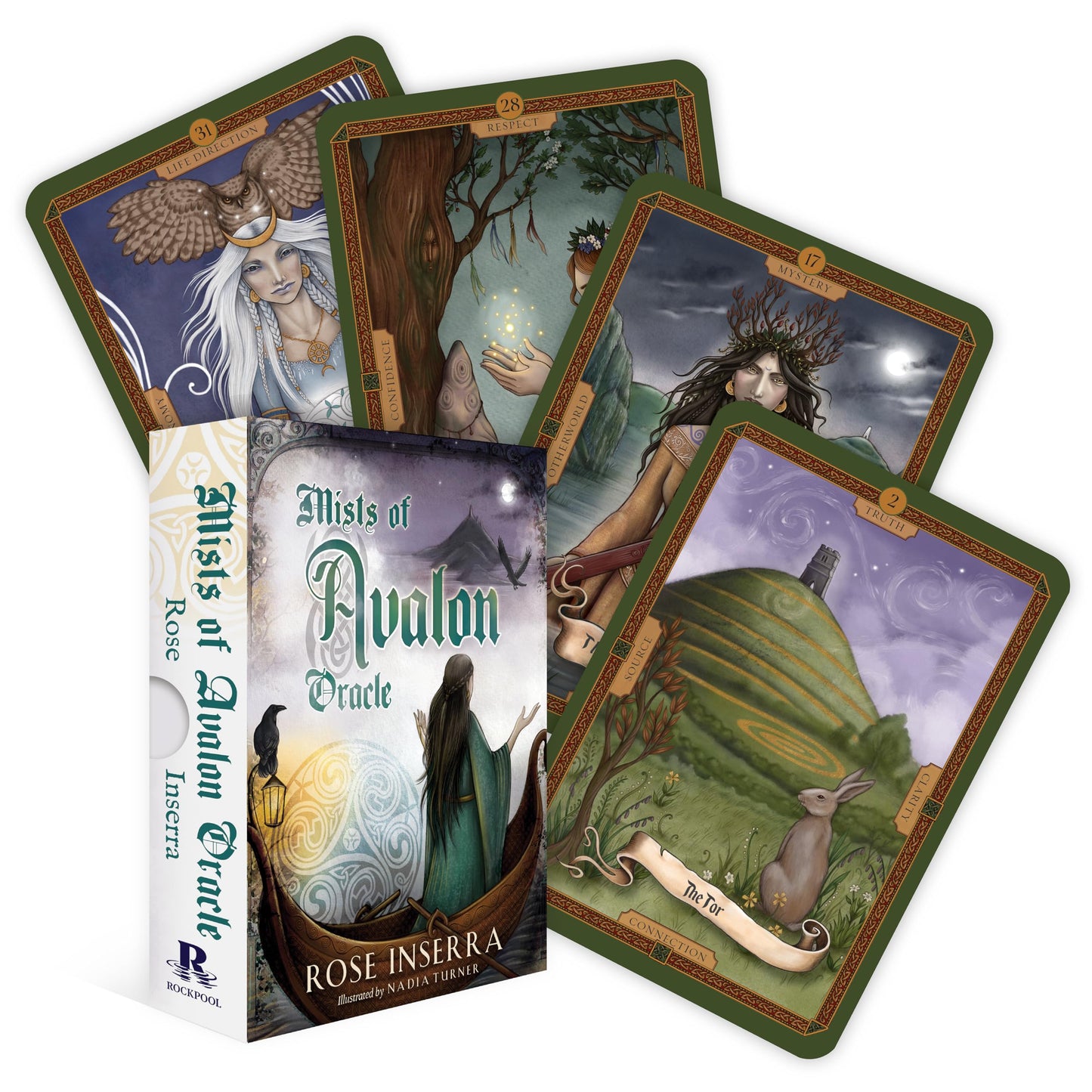 Libro: Mists of Avalon Oracle: Walk the Spiritual Path