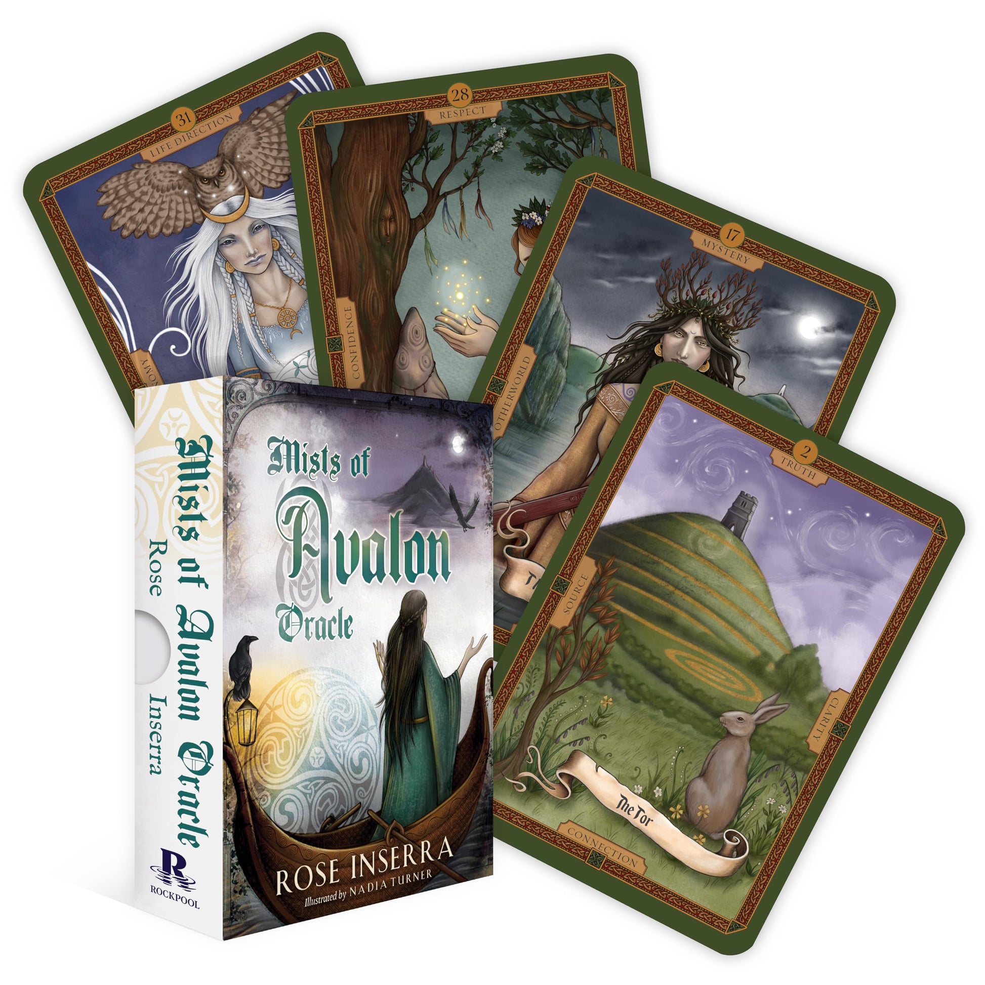 Libro: Mists of Avalon Oracle: Walk the Spiritual Path