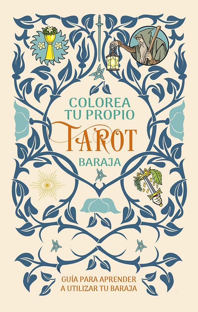 Libro: Colorea tu propio tarot + 78 cartas (Cartomancia y tarot)