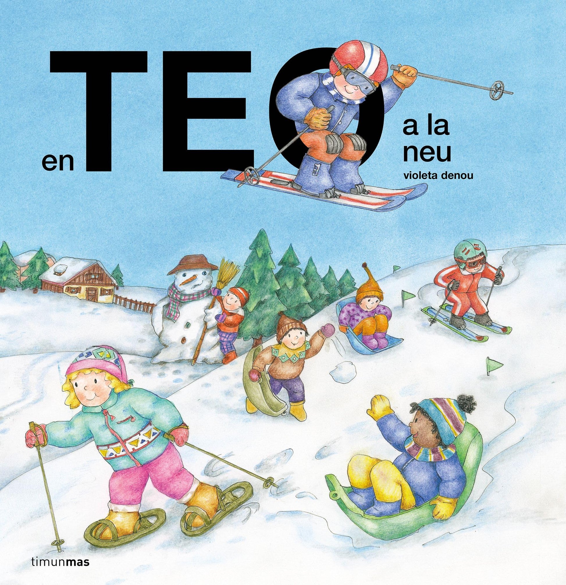Libro: En Teo a la neu (En Teo descobreix món)