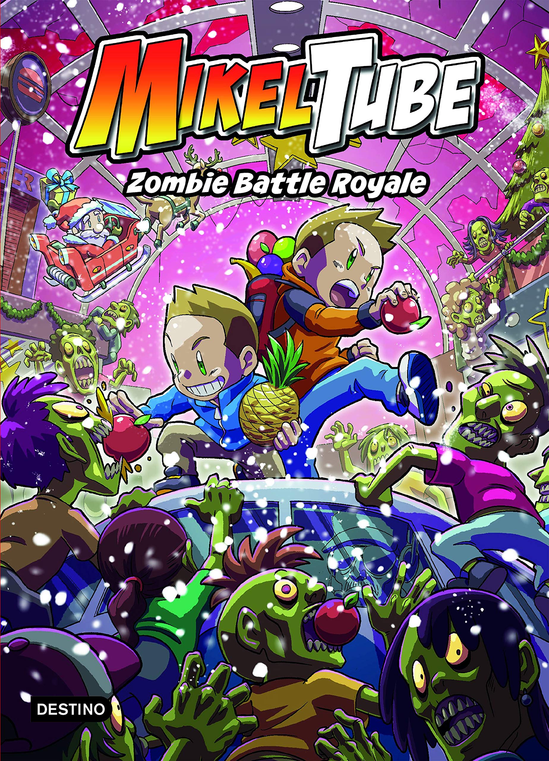 Libro: MikelTube 3. Zombie Battle Royale (Jóvenes influencers)
