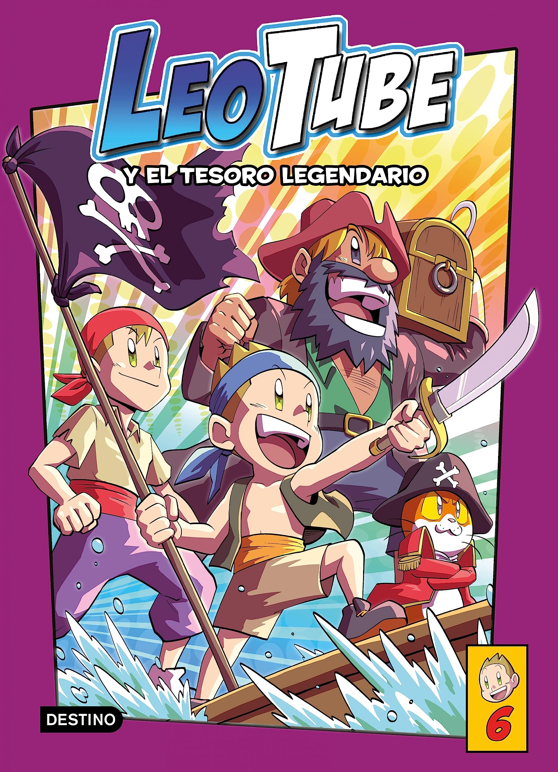Libro: LeoTube 6. LeoTube y el tesoro legendario (Jóvenes influencers)