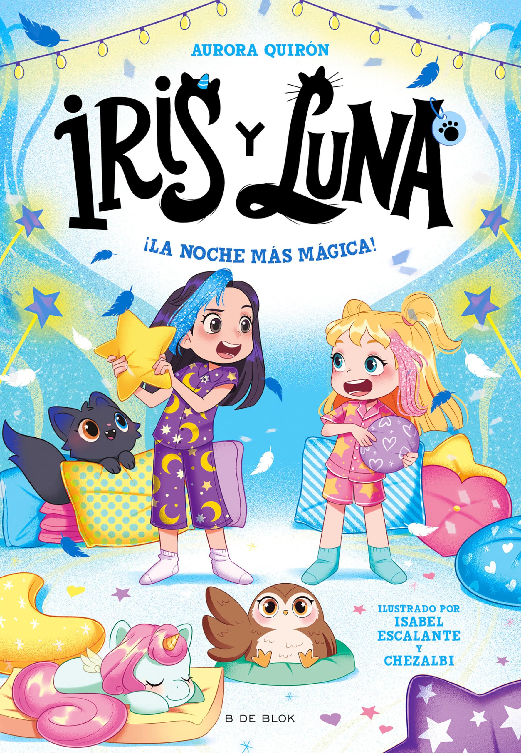 Iris y Luna: cuidadoras de cachorritos mágicos 5 - ¡La noche más mágica! (Primeras lecturas)