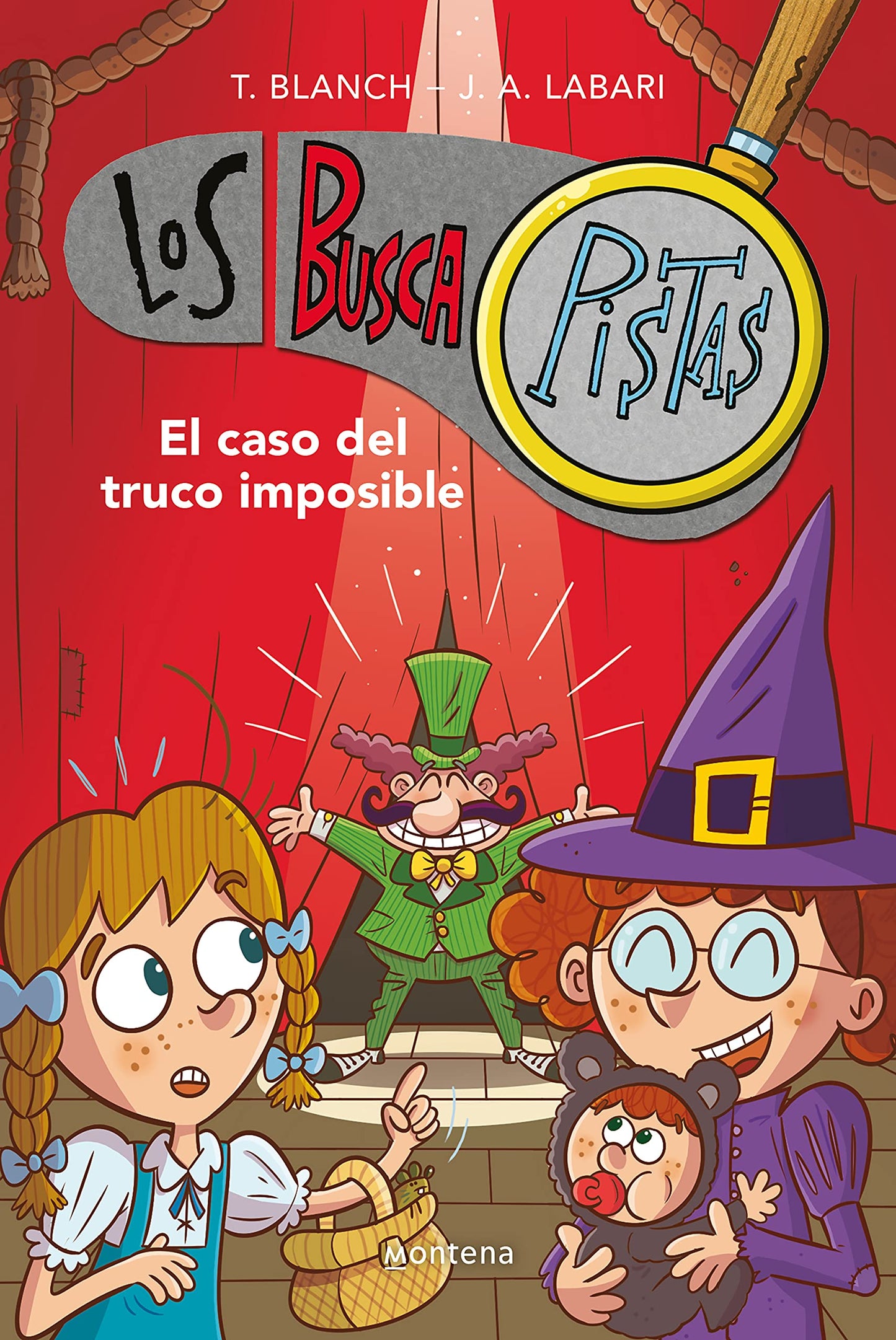 Los BuscaPistas 12 - El caso del truco imposible (Jóvenes lectores)