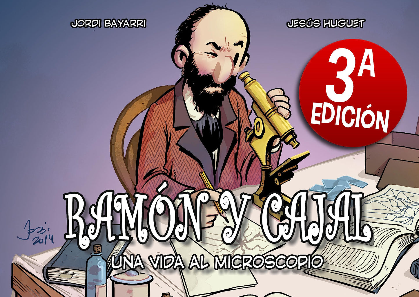 Libro: Ramón y Cajal, una vida al microscopio