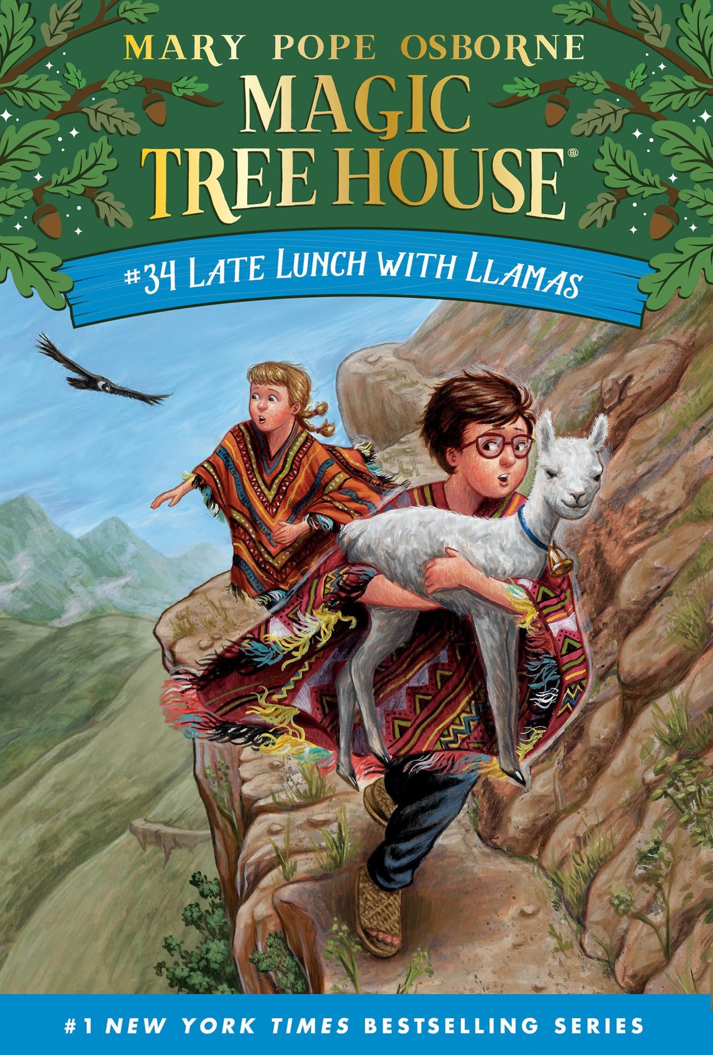 Libro: Late Lunch with Llamas (Magic Tree House)