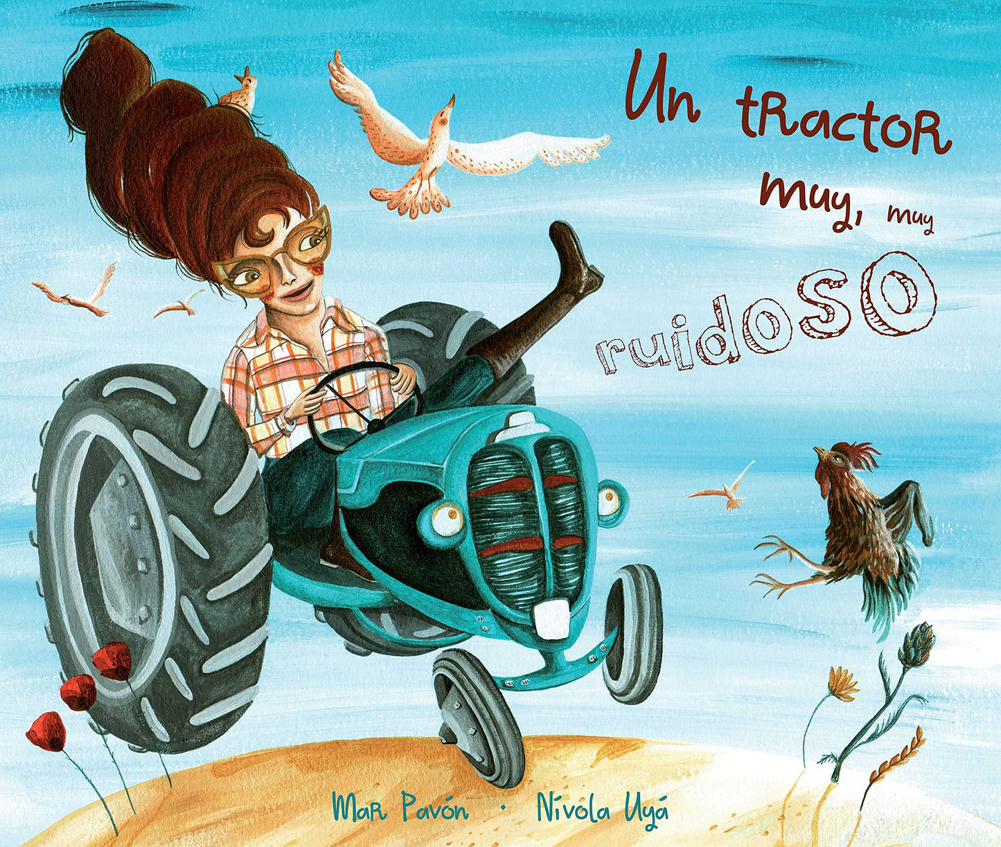 Libro: Un tractor, muy muy ruidoso (CUENTO DE LUZ)
