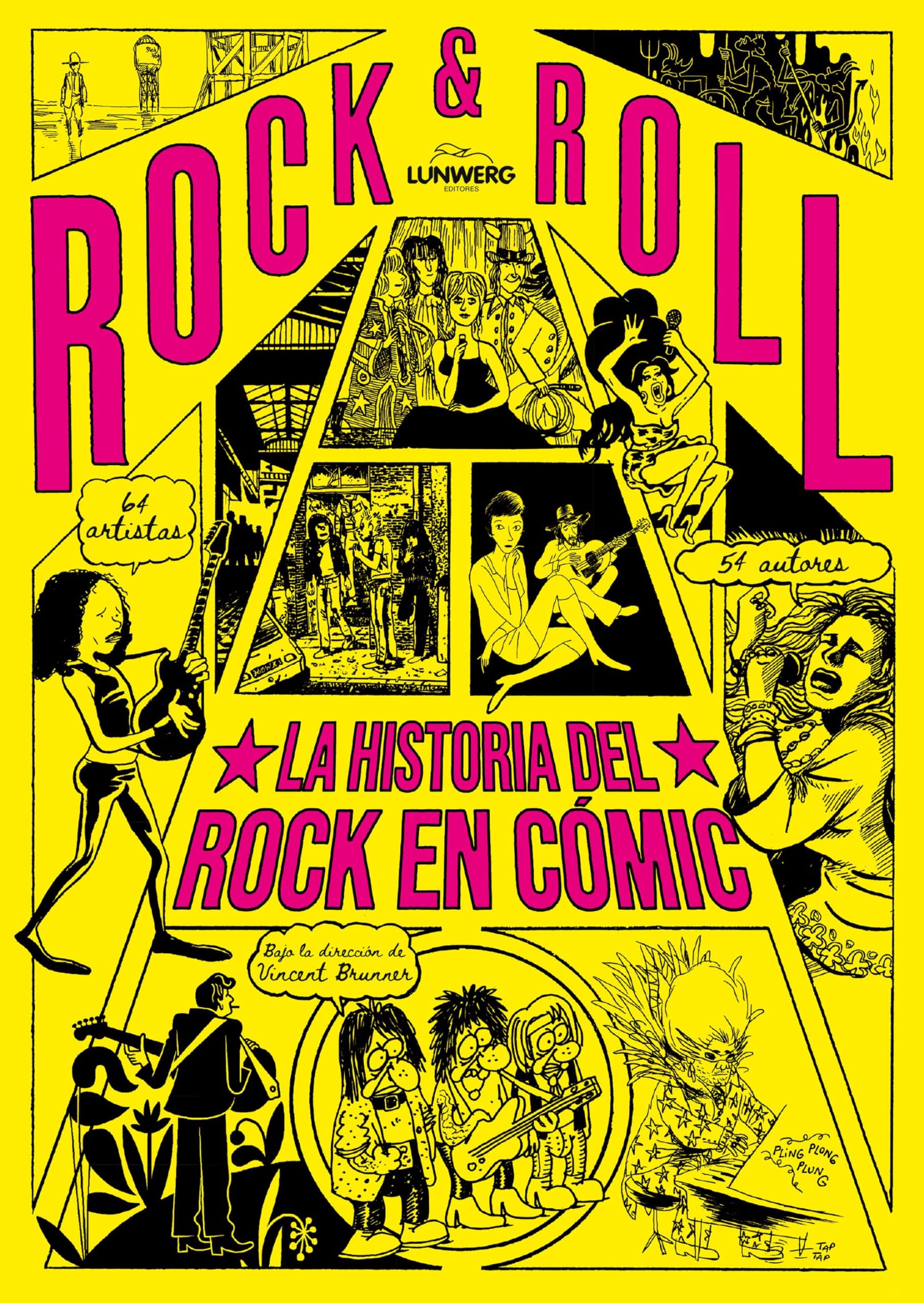 Libro: Rock & Roll: La historia del Rock en cómic (Novela gráfica)
