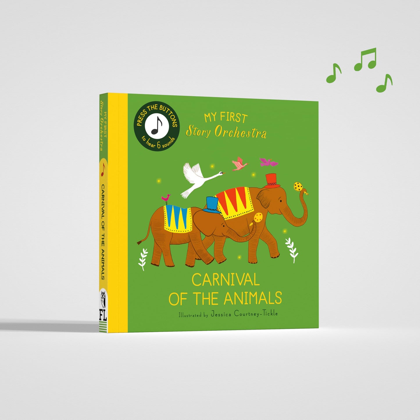 Libro: My First Story Orchestra: Carnival of the Animals: Press the buttons to hear 6 sounds