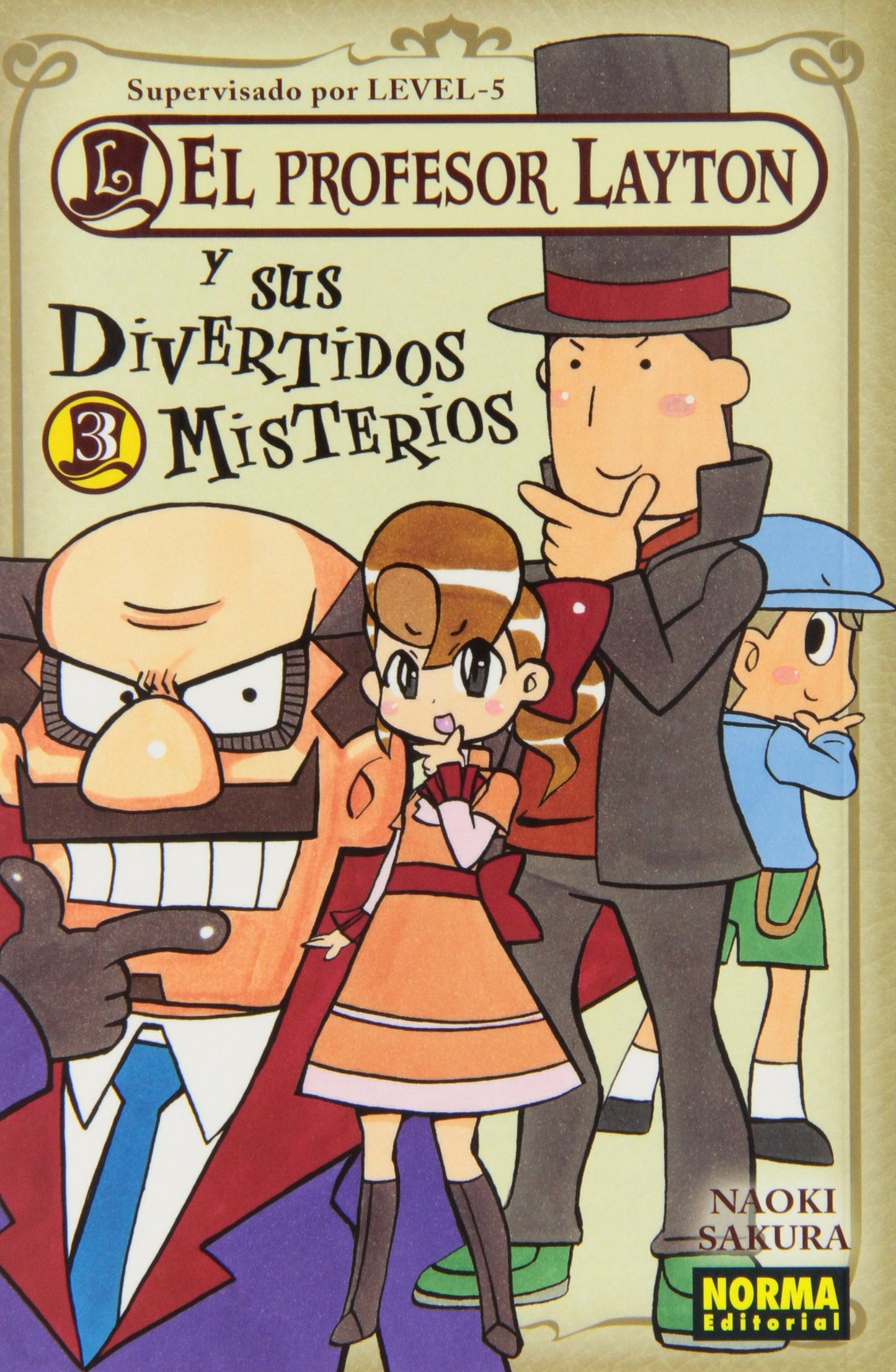 Libro: EL PROFESOR LAYTON Y SUS MISTERIOS VOL. 03