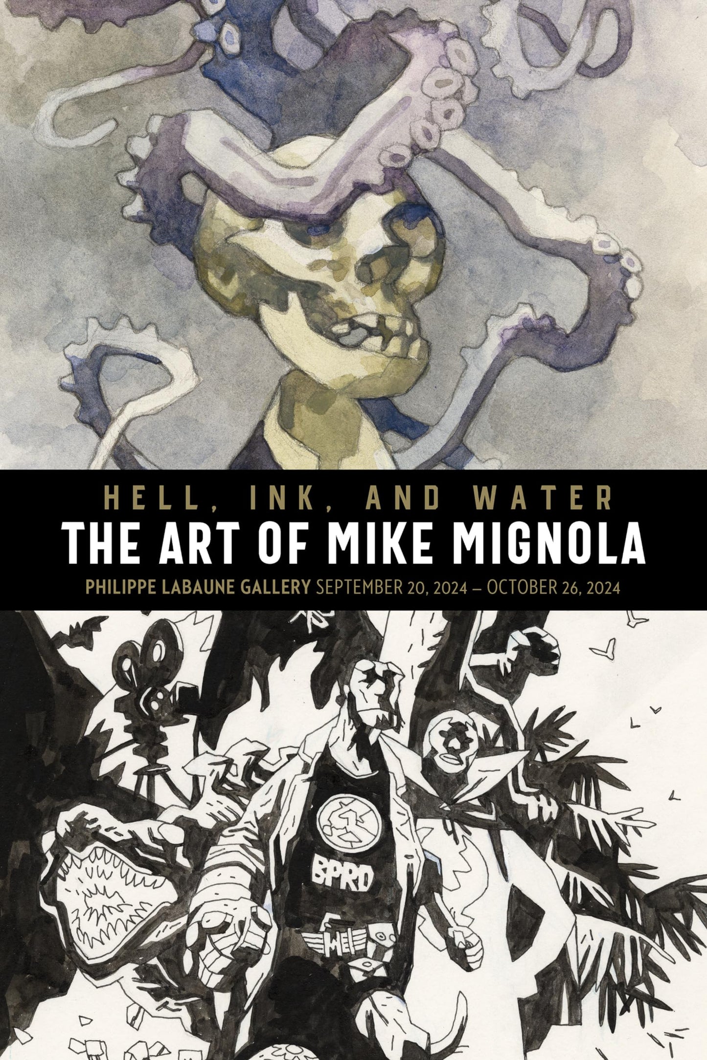 Libro: Hell, Ink & Water: The Art of Mike Mignola