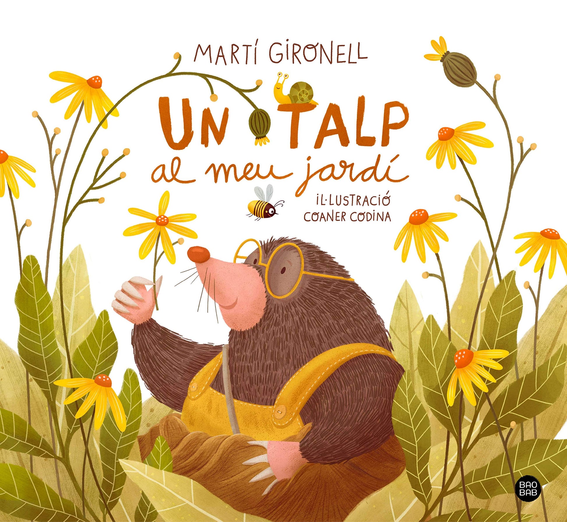 Libro: Un talp al meu jardí: Il·lustracions de Coaner Codina (Baobab)
