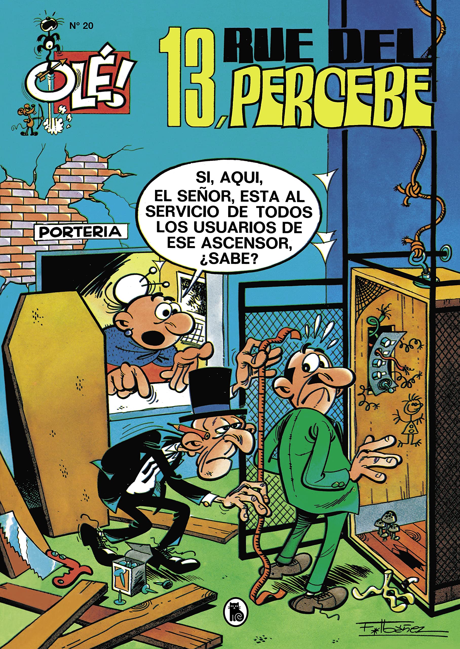 Libro: 13, Rue del Percebe (Olé! Mortadelo 20) (Bruguera Clásica)