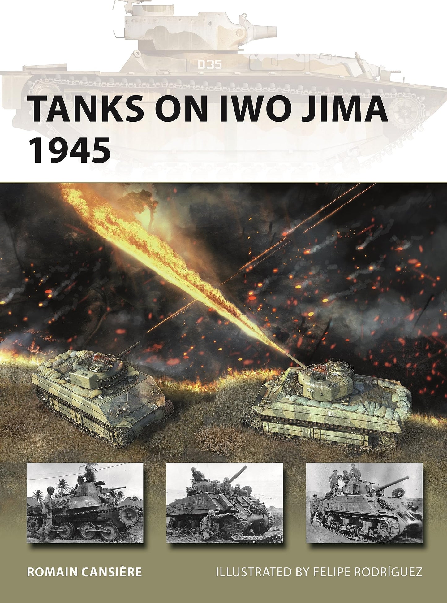 Libro: Tanks on Iwo Jima 1945 (New Vanguard, 329)