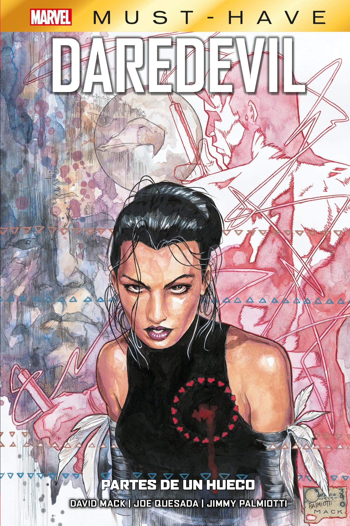 Libro: Marvel must have daredevil. partes de un hueco