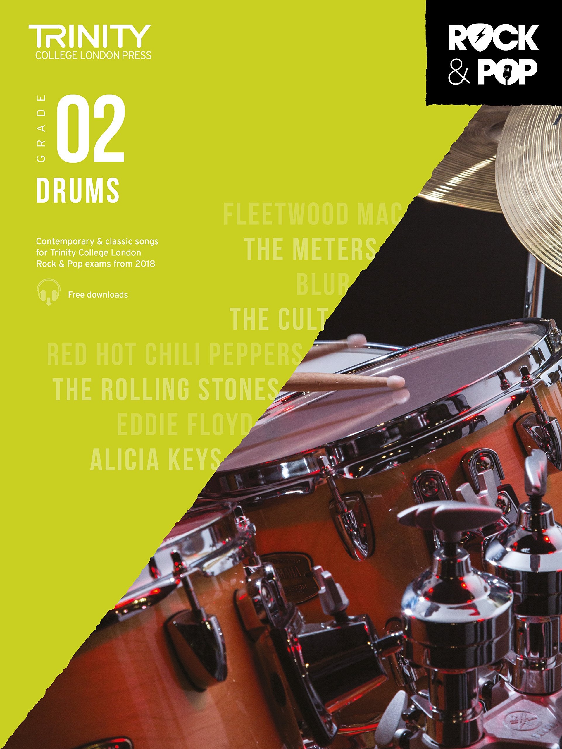 Libro: Trinity Rock & Pop 2018 Drums
