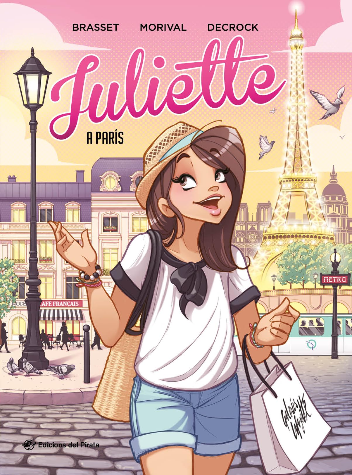 Libro: Juliette a París: Còmic juvenil en català a partir de 9 anys. Descobreix París amb la Juliette!