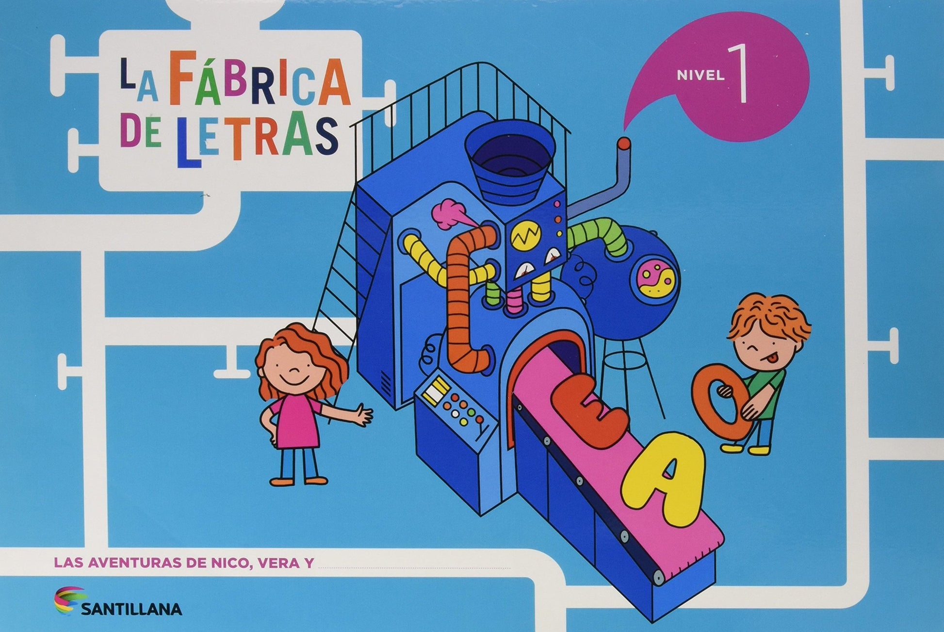 Libro: LA FABRICA DE LAS LETRAS NIVEL 1