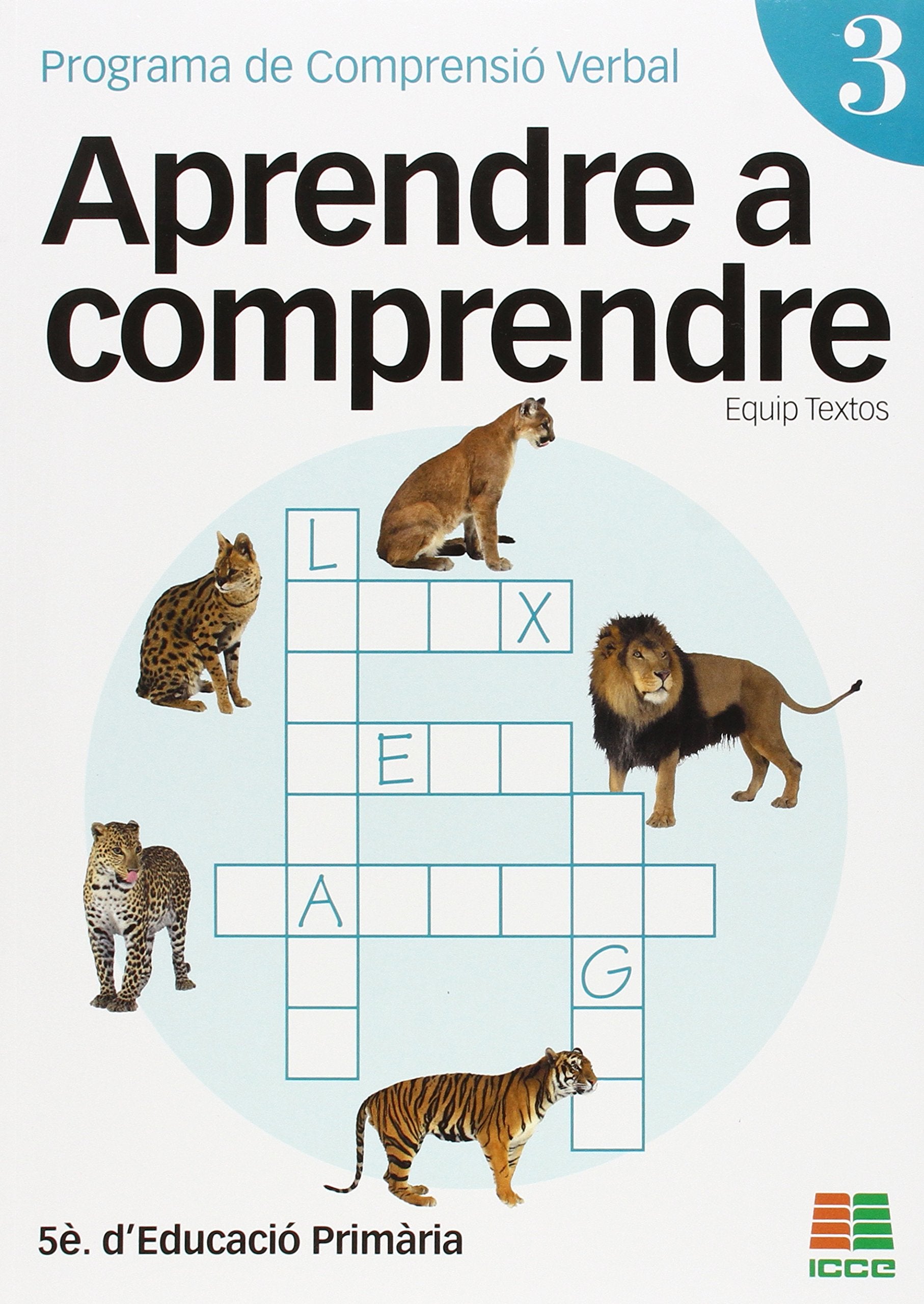 Libro: Aprendre a comprendre 3, Educació Primària. Programa de Comprensió Verbal