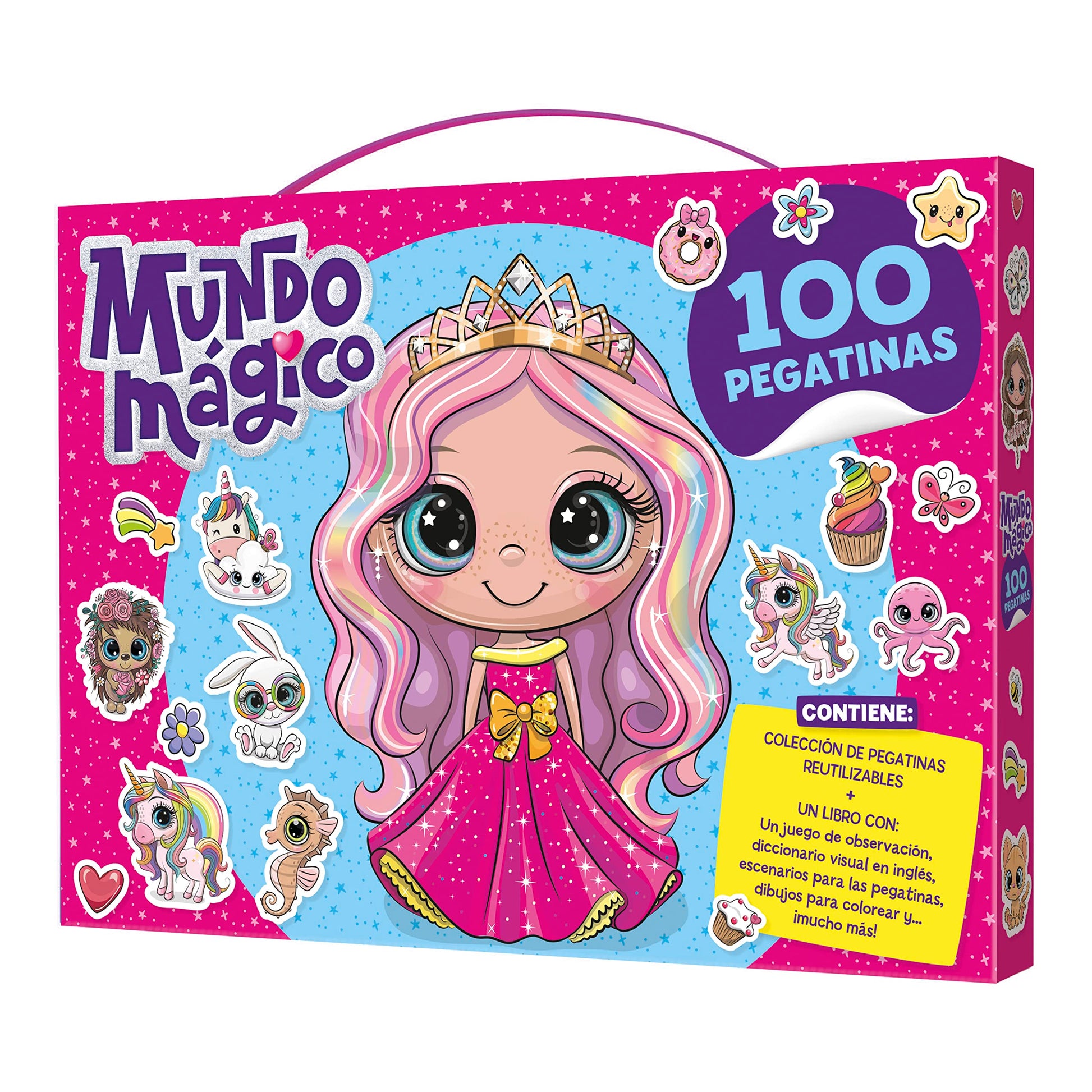 LUDUM MUNDO MÁGICO 100 PEGATINAS