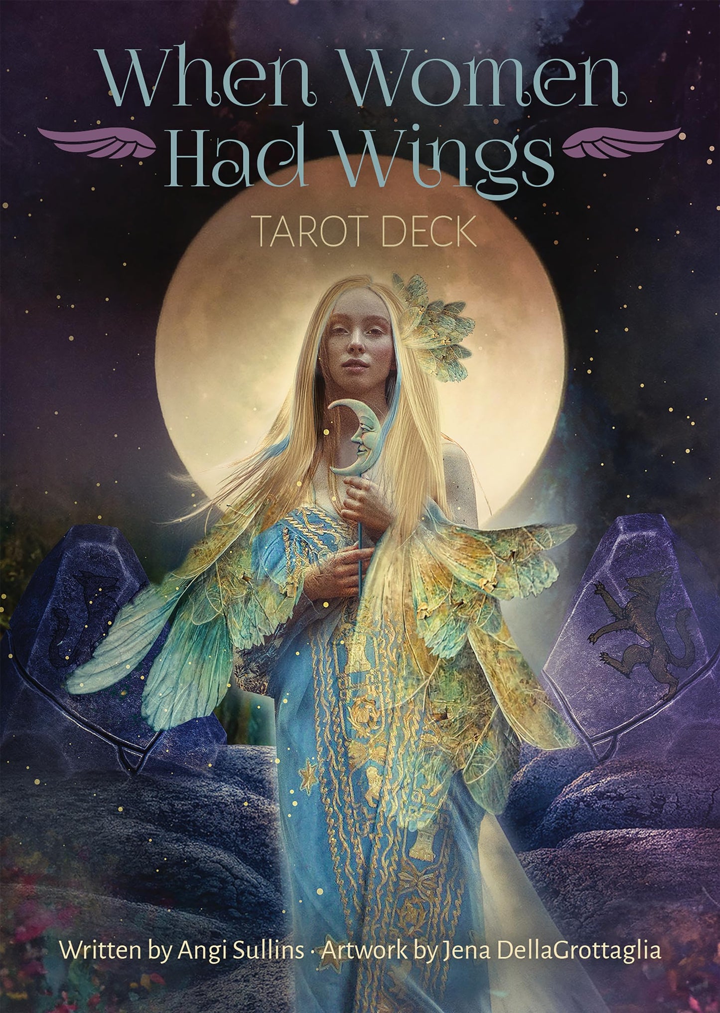 Libro: When Women Had Wings Tarot Deck: 78-Card Tarot Deck with Purple Gilded Edges, Guidebook & Pouch – Collage Art, Divine Feminine, Intuition, Empowerment, and Spiritual Awakening Tool