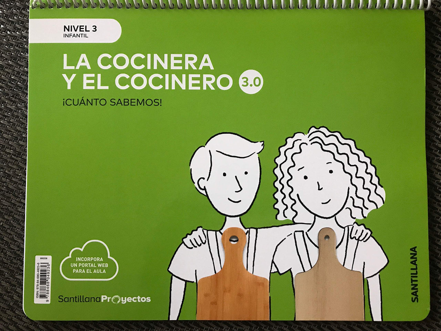 Libro: CUANTO SABEMOS NIVEL 3 LOS COCINEROS 3.0