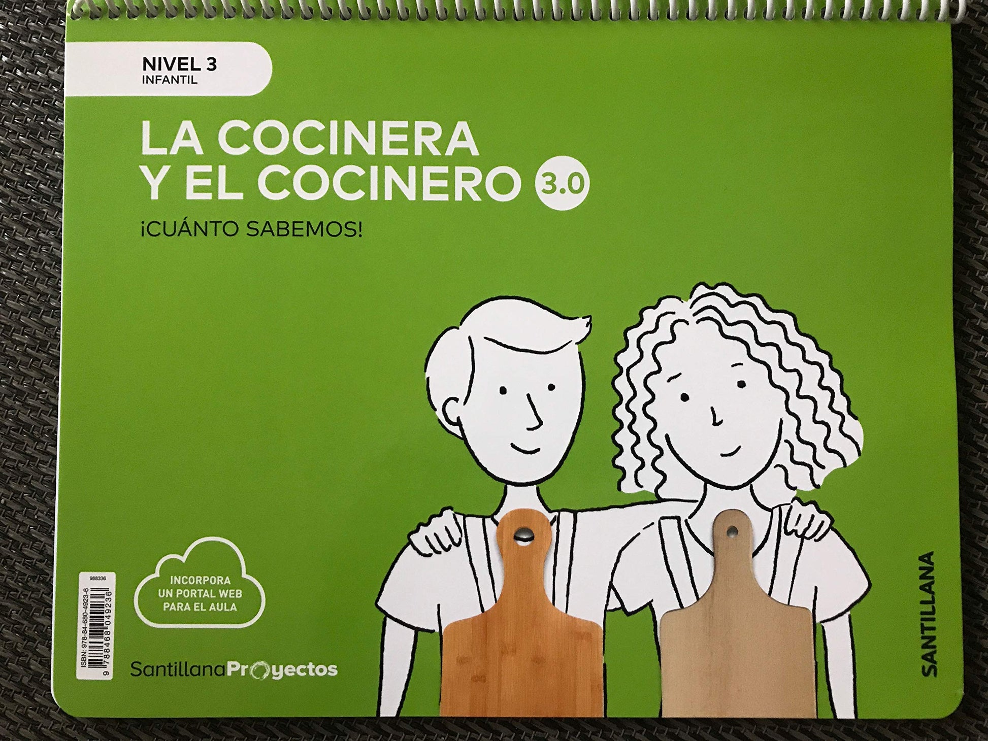 Libro: CUANTO SABEMOS NIVEL 3 LOS COCINEROS 3.0