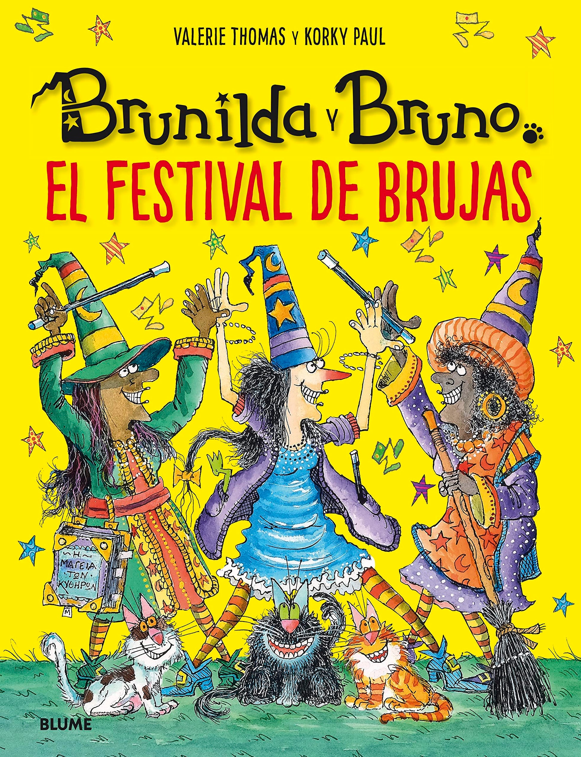 Libro: Brunilda y Bruno. Festival de brujas