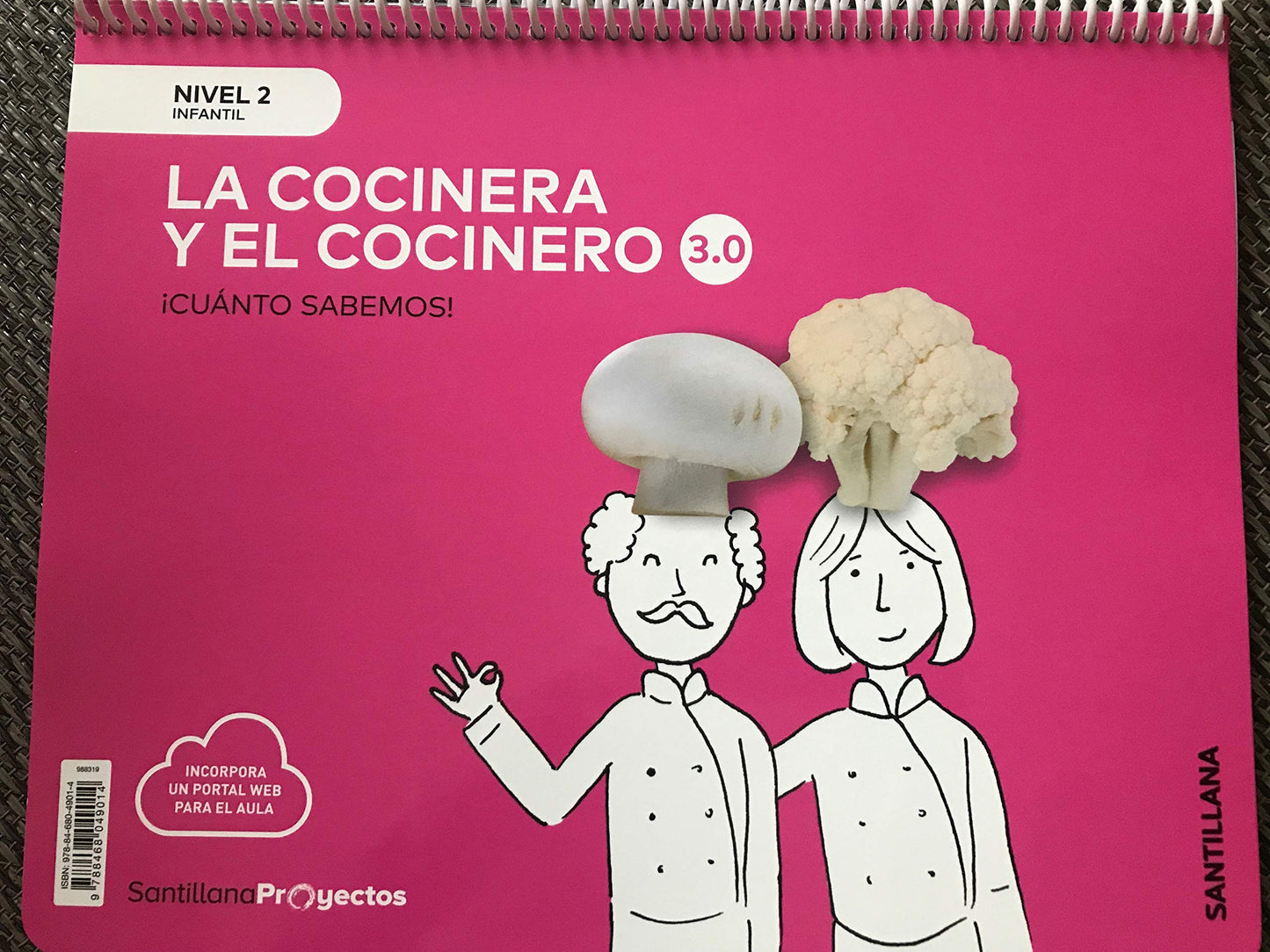 Libro: CUANTO SABEMOS NIVEL 2 LOS COCINEROS 3.0