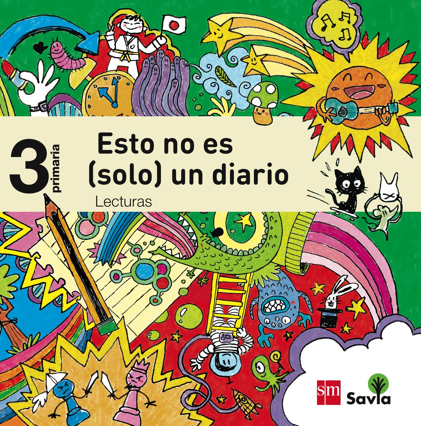 Libro: Lecturas: Esto no es (solo) un diario. 3 Primaria. Savia