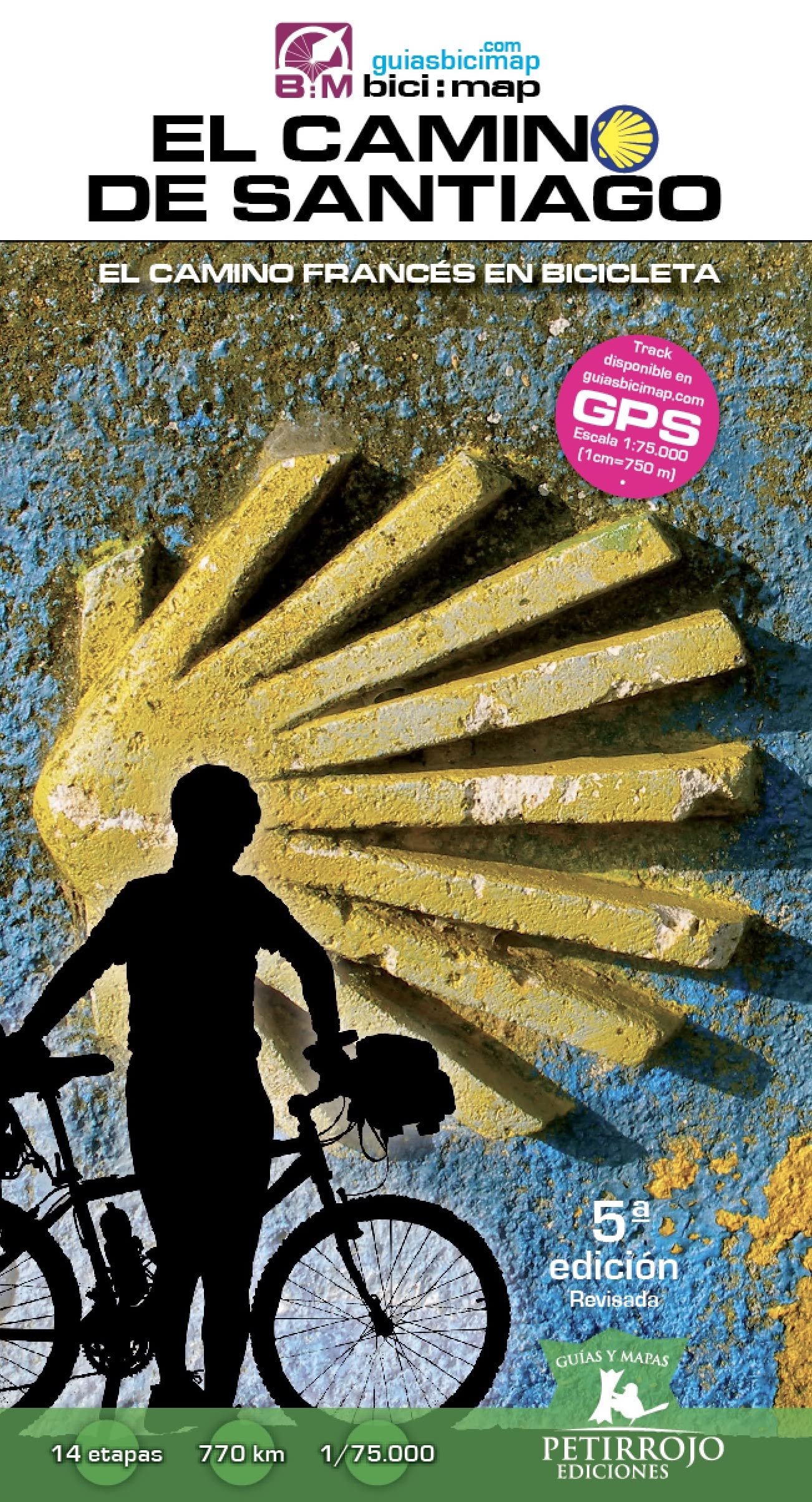 Libro: El Camino de Santiago: El Camino Francés en Bicicleta-5ª ed.: 31 (Bici:map)
