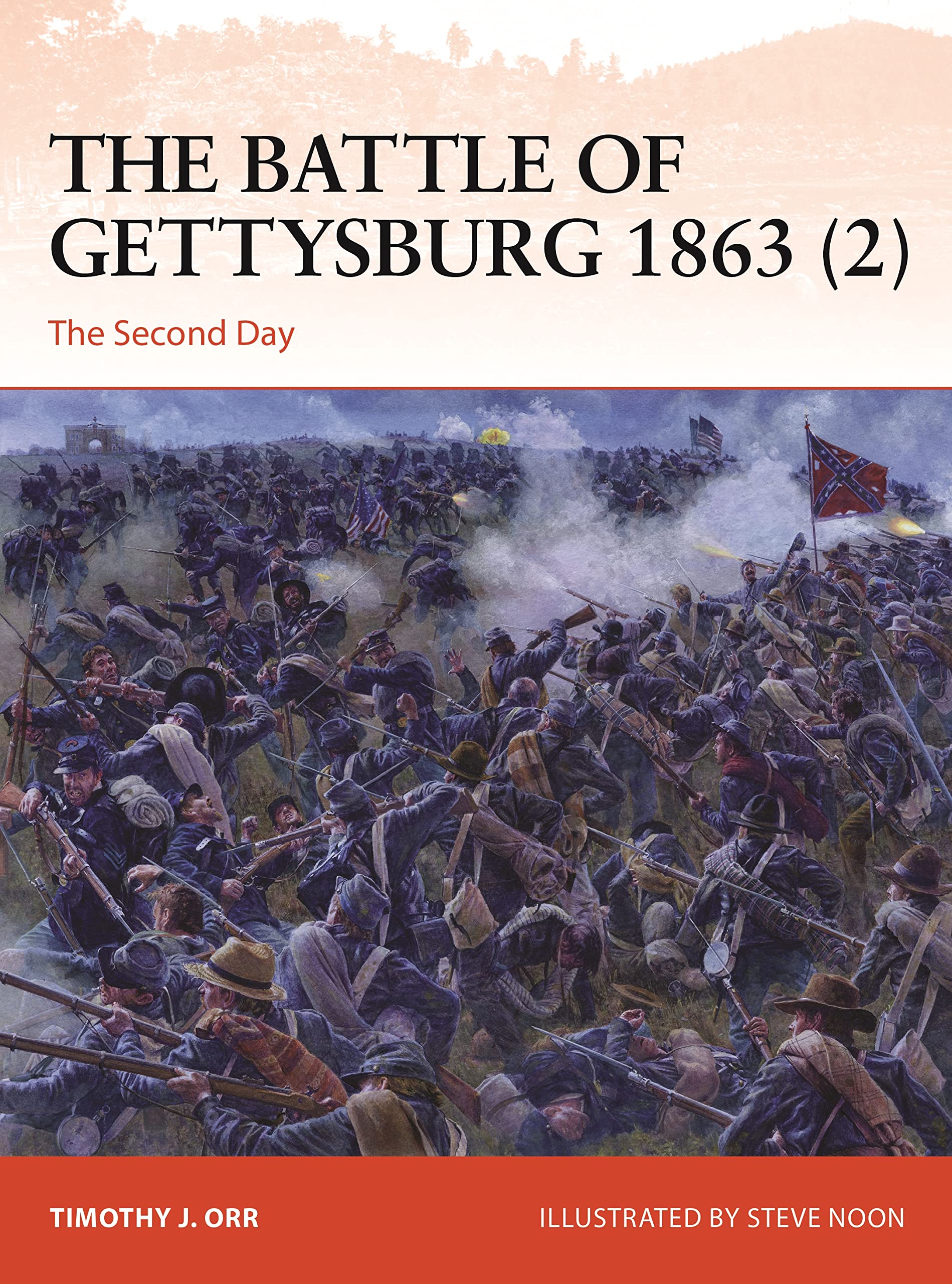 Libro: The Battle of Gettysburg 1863 (2): The Second Day (Campaign, 391)