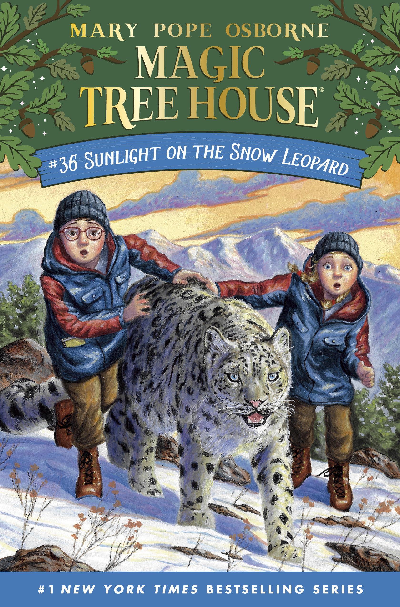 Libro: Sunlight on the Snow Leopard (Magic Tree House)